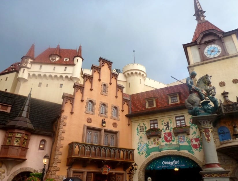 Visiting Germany in the around the world showcase at Epcot www.extraordinarychaos.com