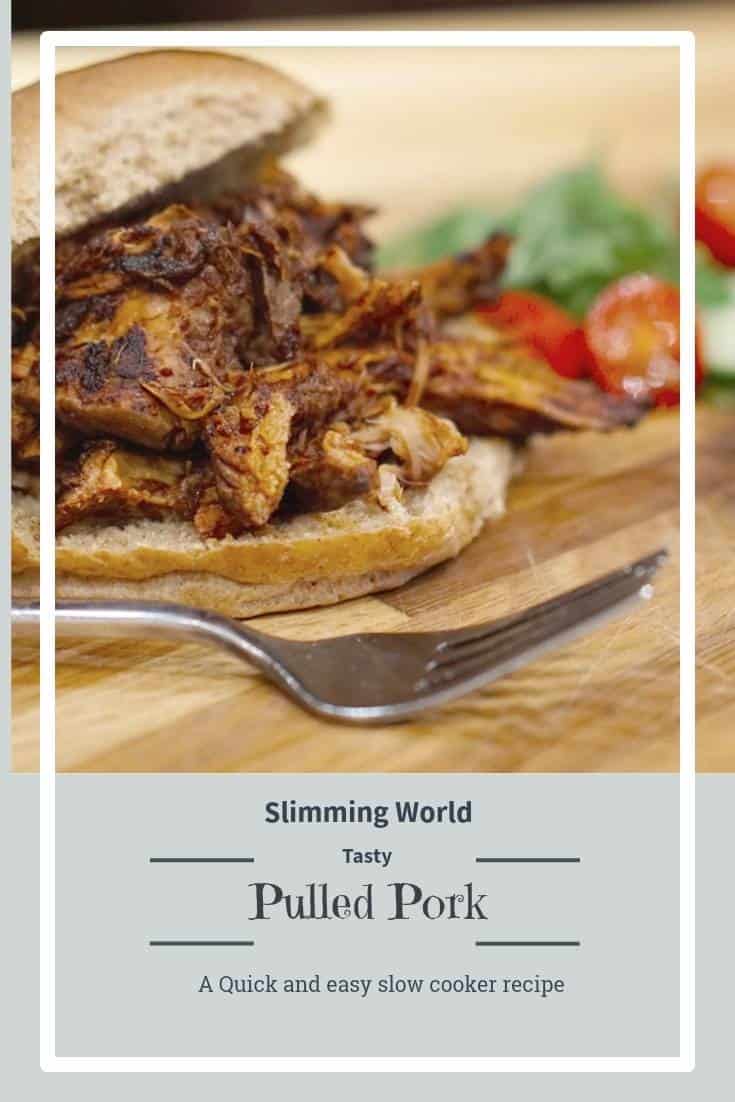 Slimming World Tasty Pulled pork, easy to cook a great slow cooker recipe