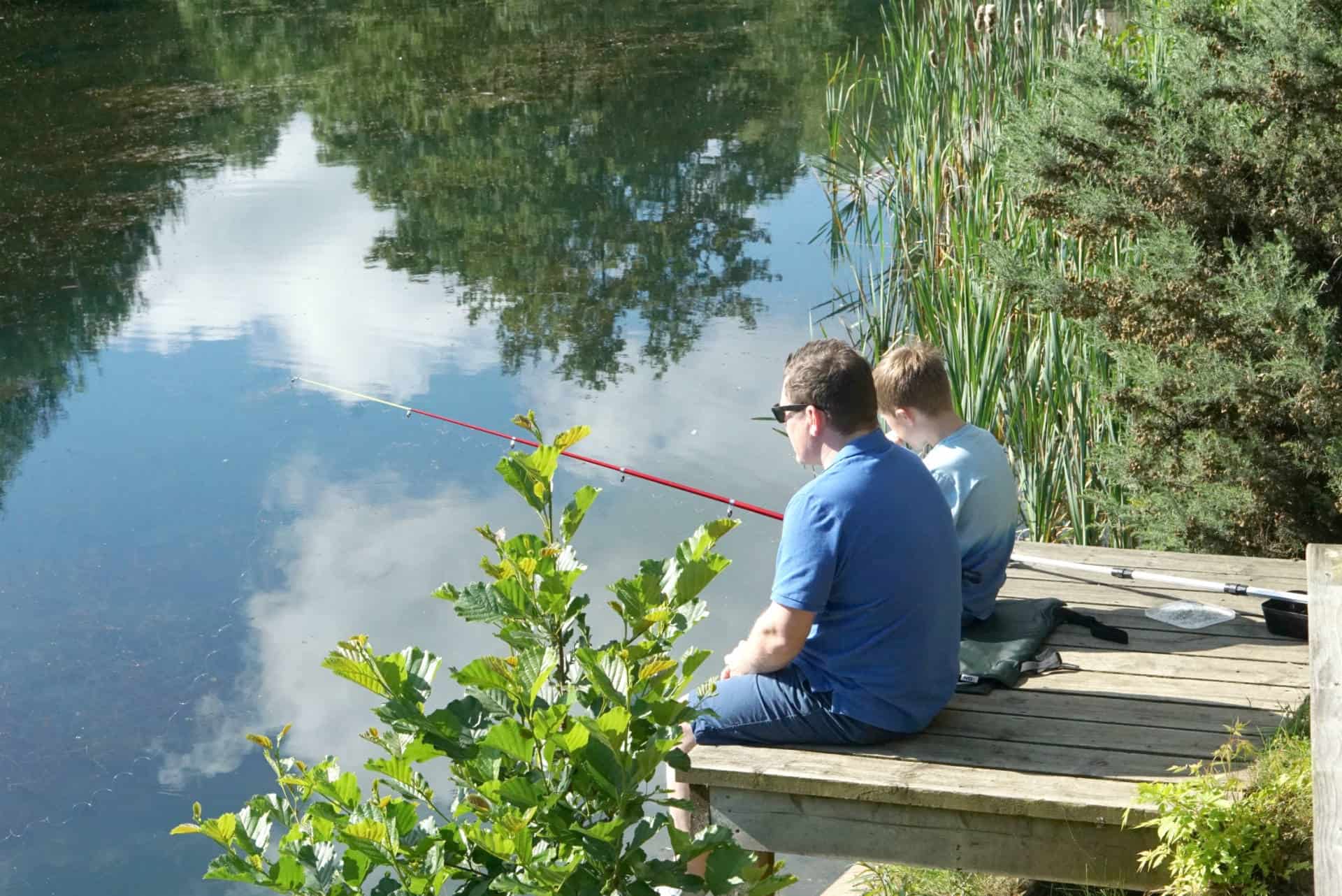 My sunday photo, fishing at brompton lakes f