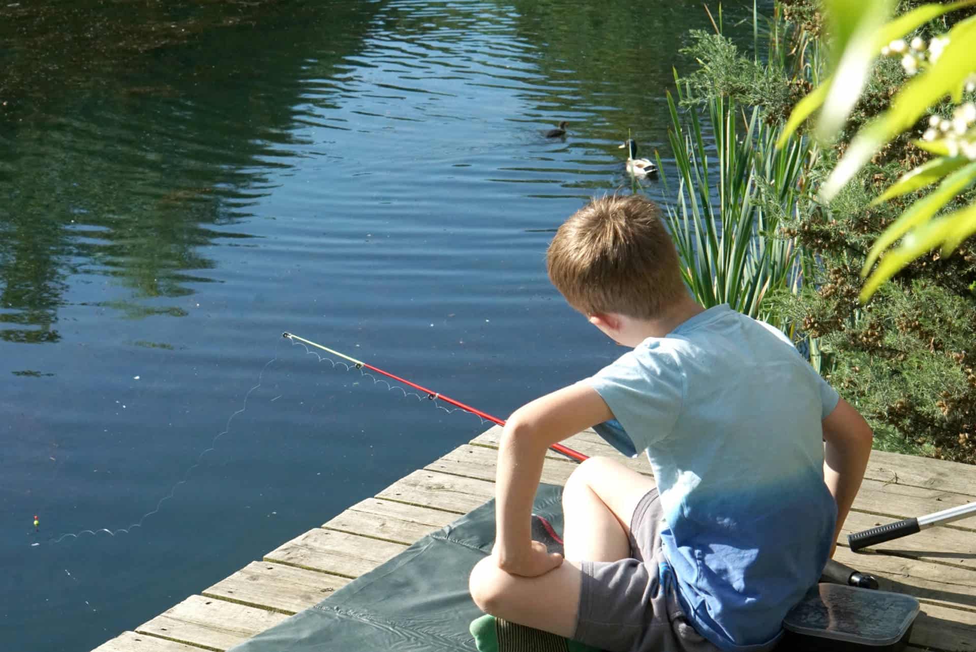 My Sunday Photo, Fishing At Brompton Lakes