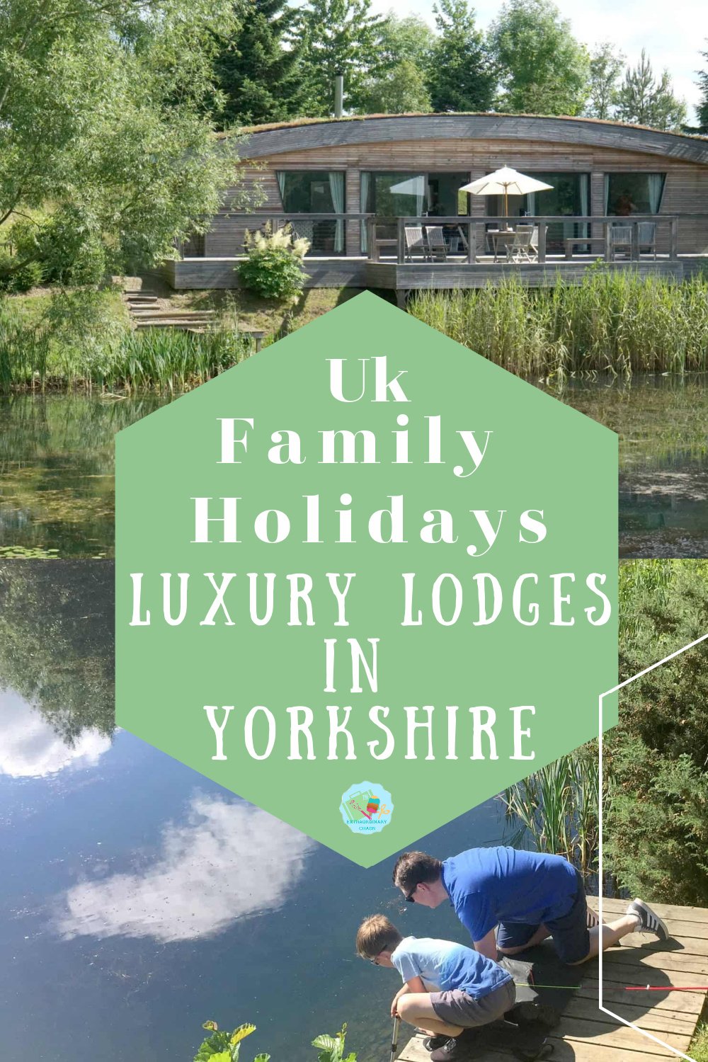 Tranquil Luxury Lodges in Richmond Yorkshire for family holidays around a fishing lake