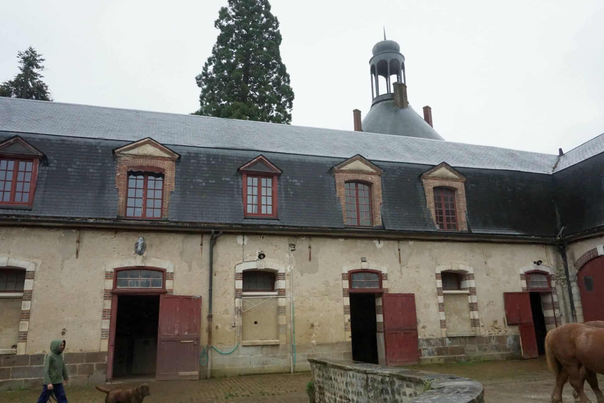 Visiting Chateau de Saint Fargeau 1