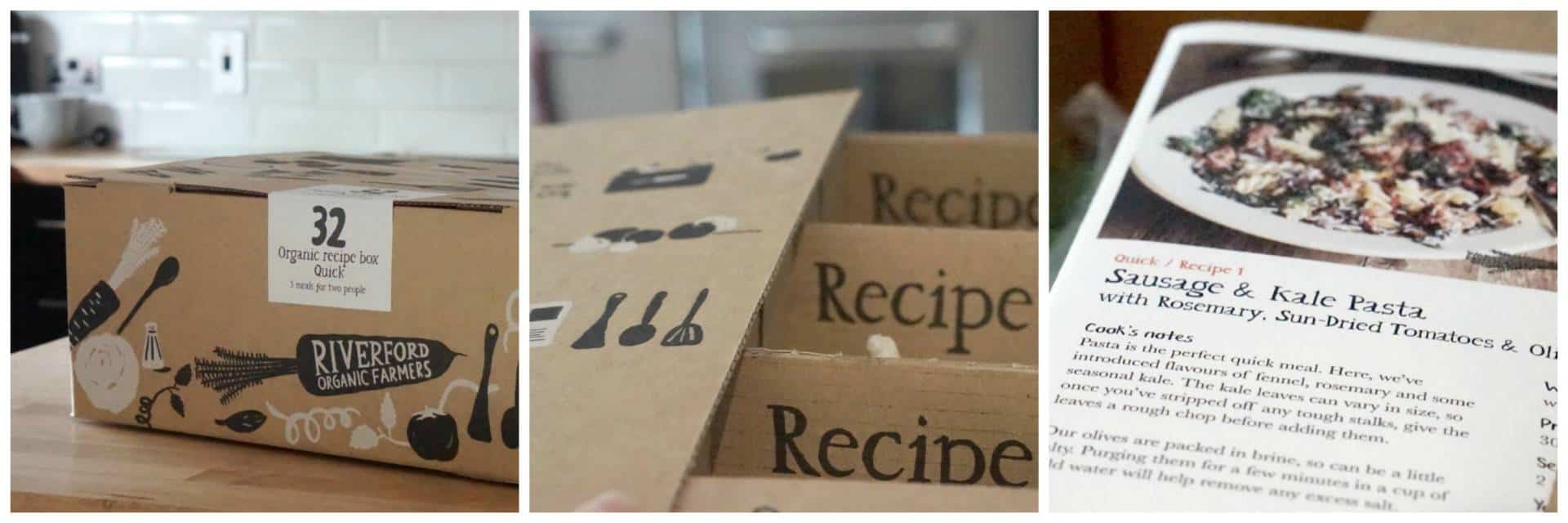 Recipes in a box from Riverford