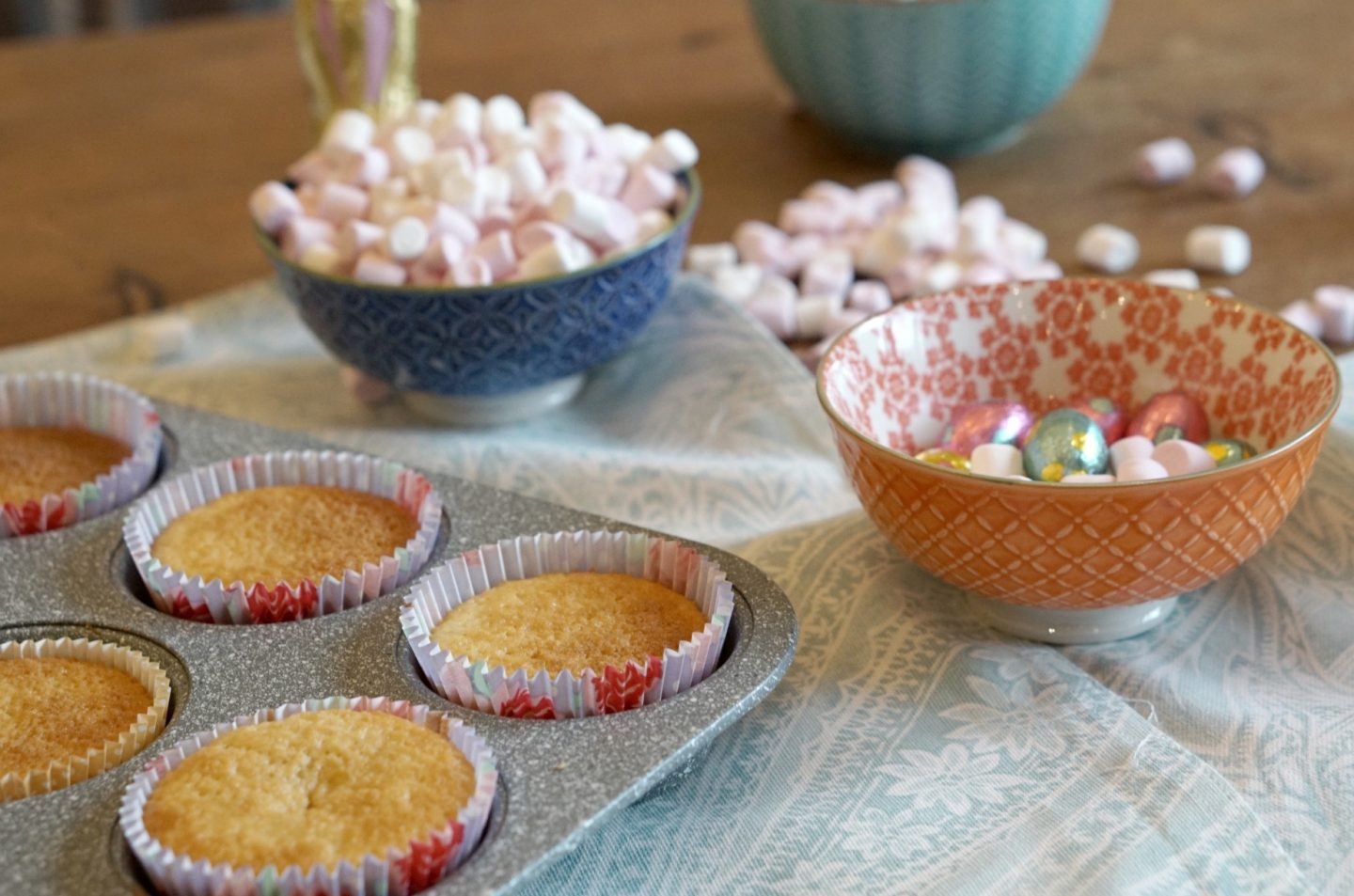 Home Made Delicious Marshmallow Cupcakes