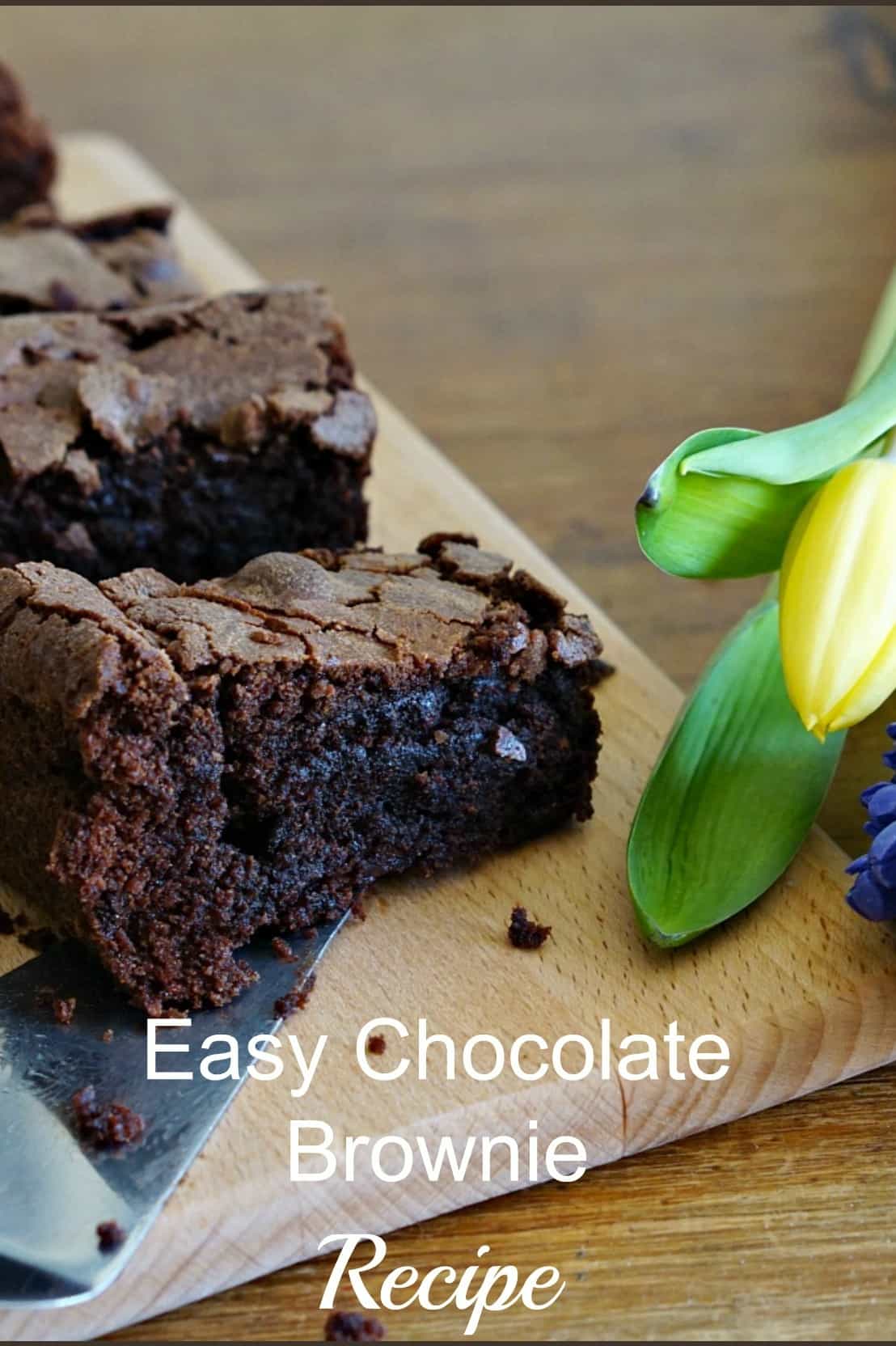 Quick and Easy Chocolate Brownie Recipe 