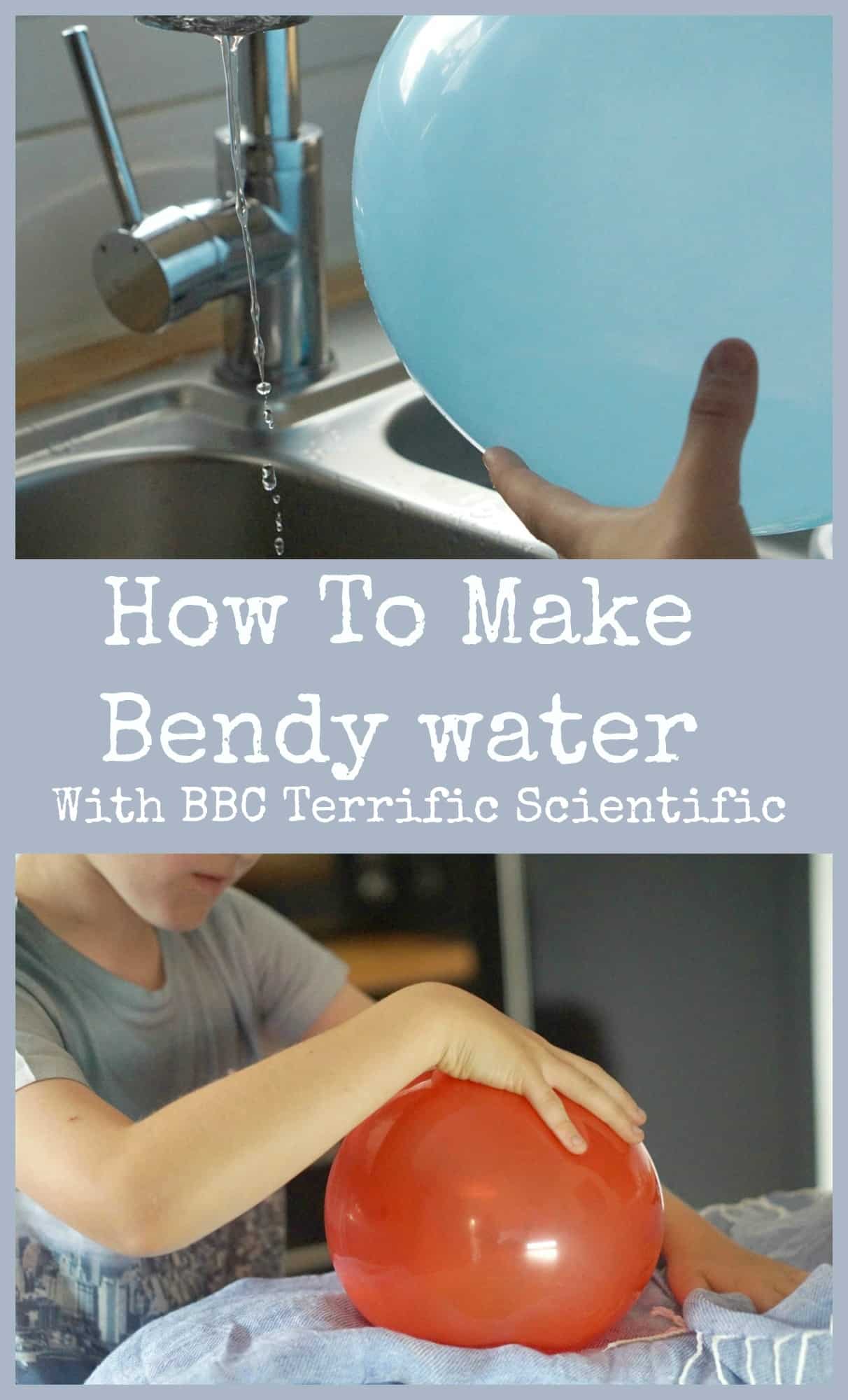 Cool Science, How to Make Bendy Water with Terrific Scientific