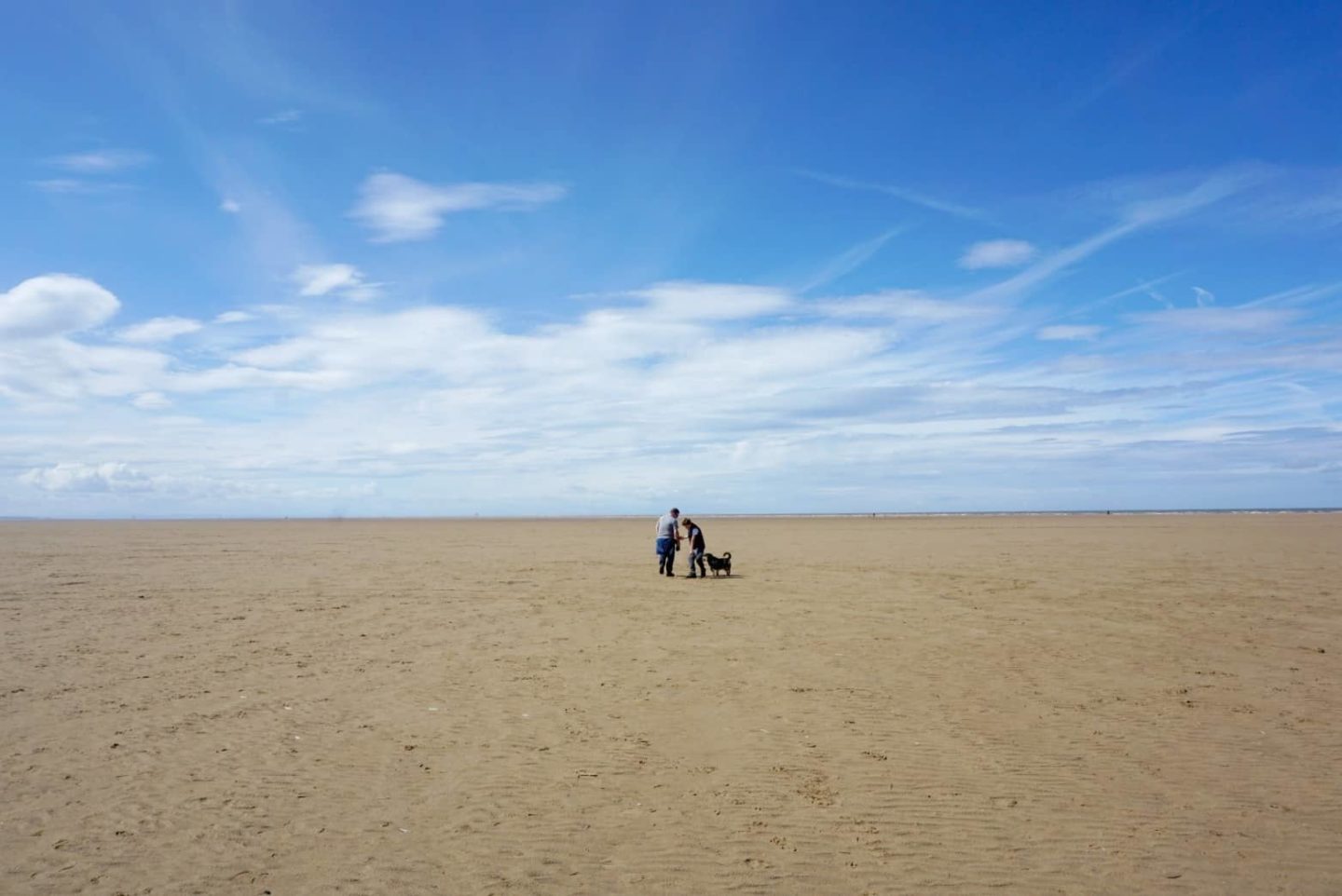 A walk on the beach At St Annes www.extraordinarychaos.com