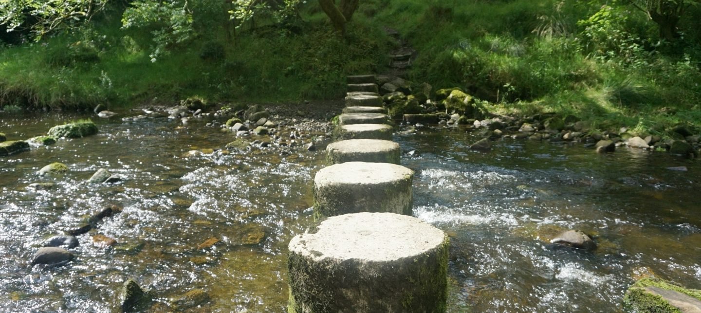 Stepping Stones in Roughlee www.extraordinarychaos.com