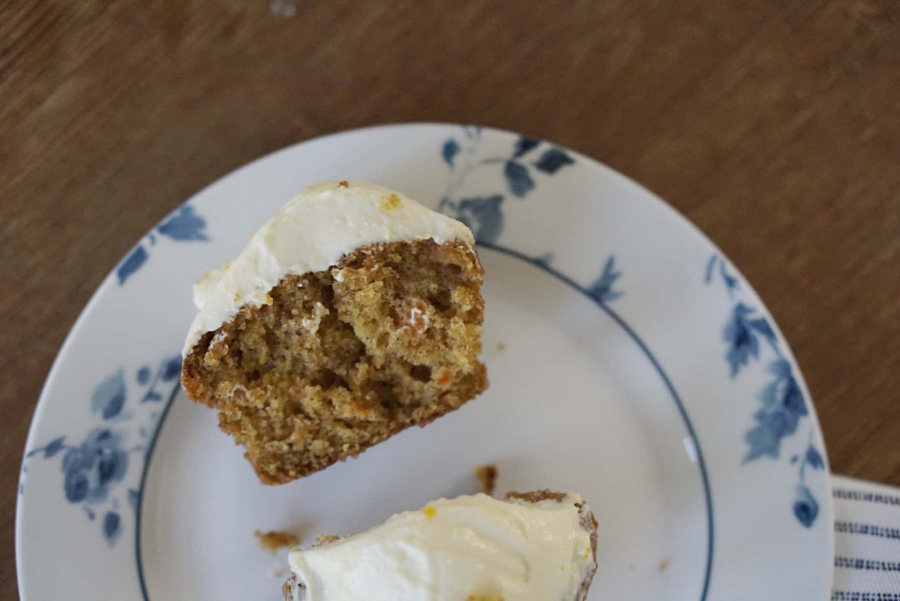 Carrot cake with cream cheese icing toppingwww.extraordinarychaos.com