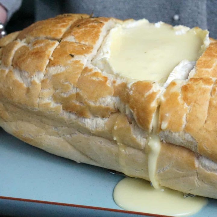 bread cooked with camembert www.extraordinarychaos.com