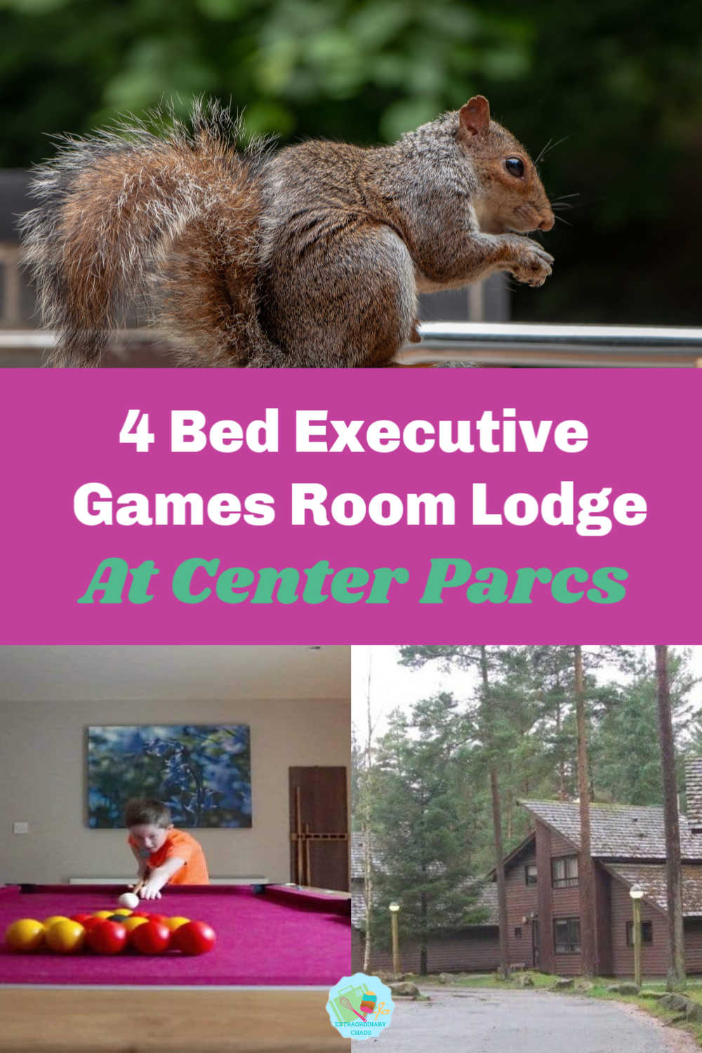 4 Bedroom Executive Lodge With Games Room At Center Parcs