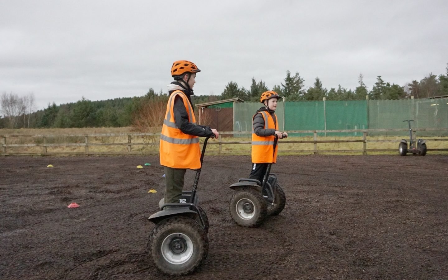 Teenagers and Segway at Centerparcs Whinfell Forrest ww.extraordinarychaos.com