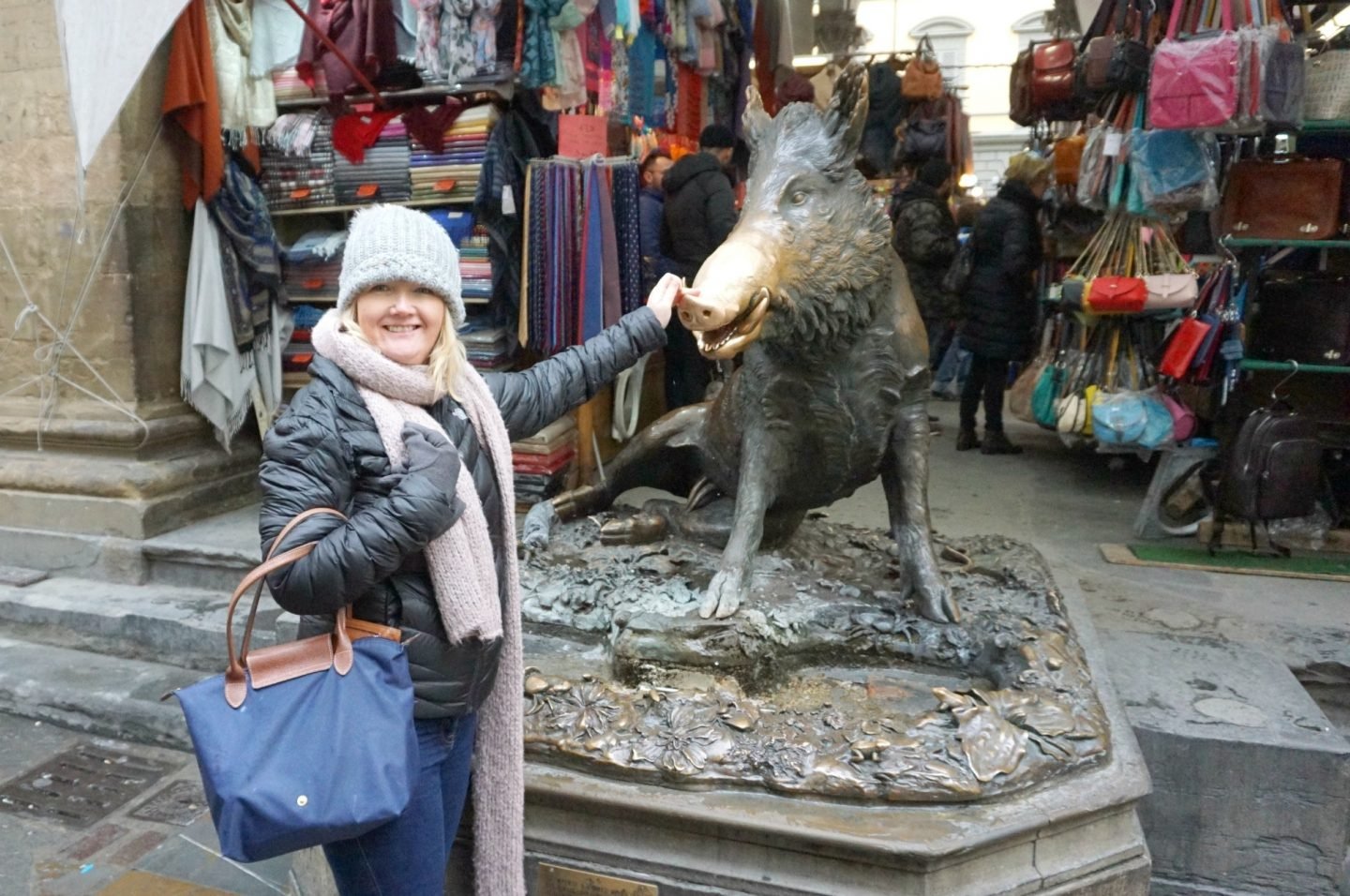 The Wild Boar on my guide tour of Florence 