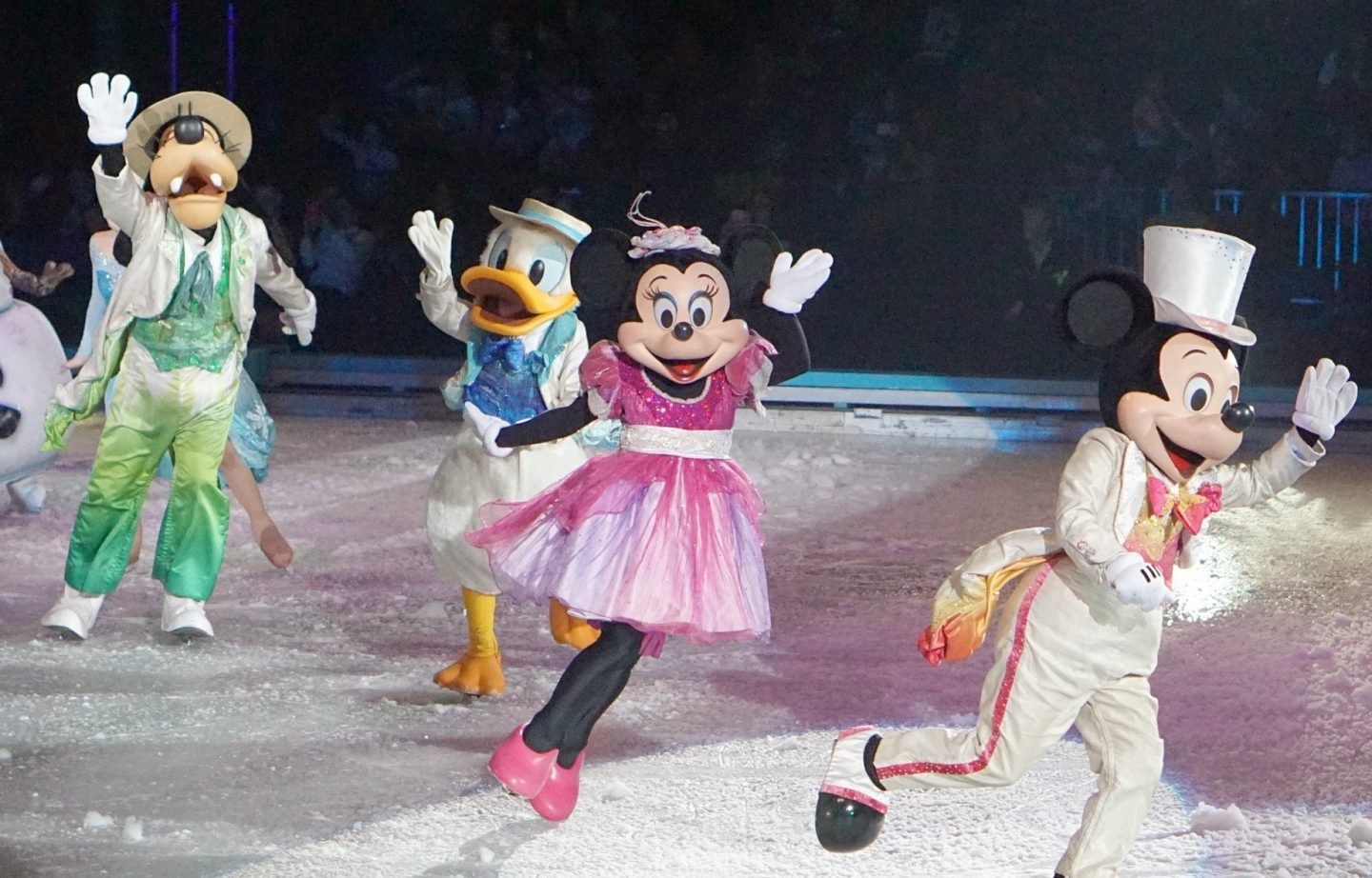 Mickey, Minnie and Goofy on Disney On Ice www.extraordinarychaos.com
