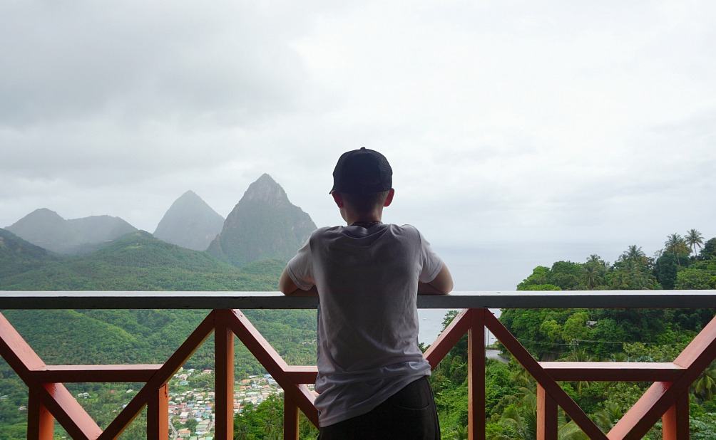 A view of the Pitons www.extraordinarychaos.com