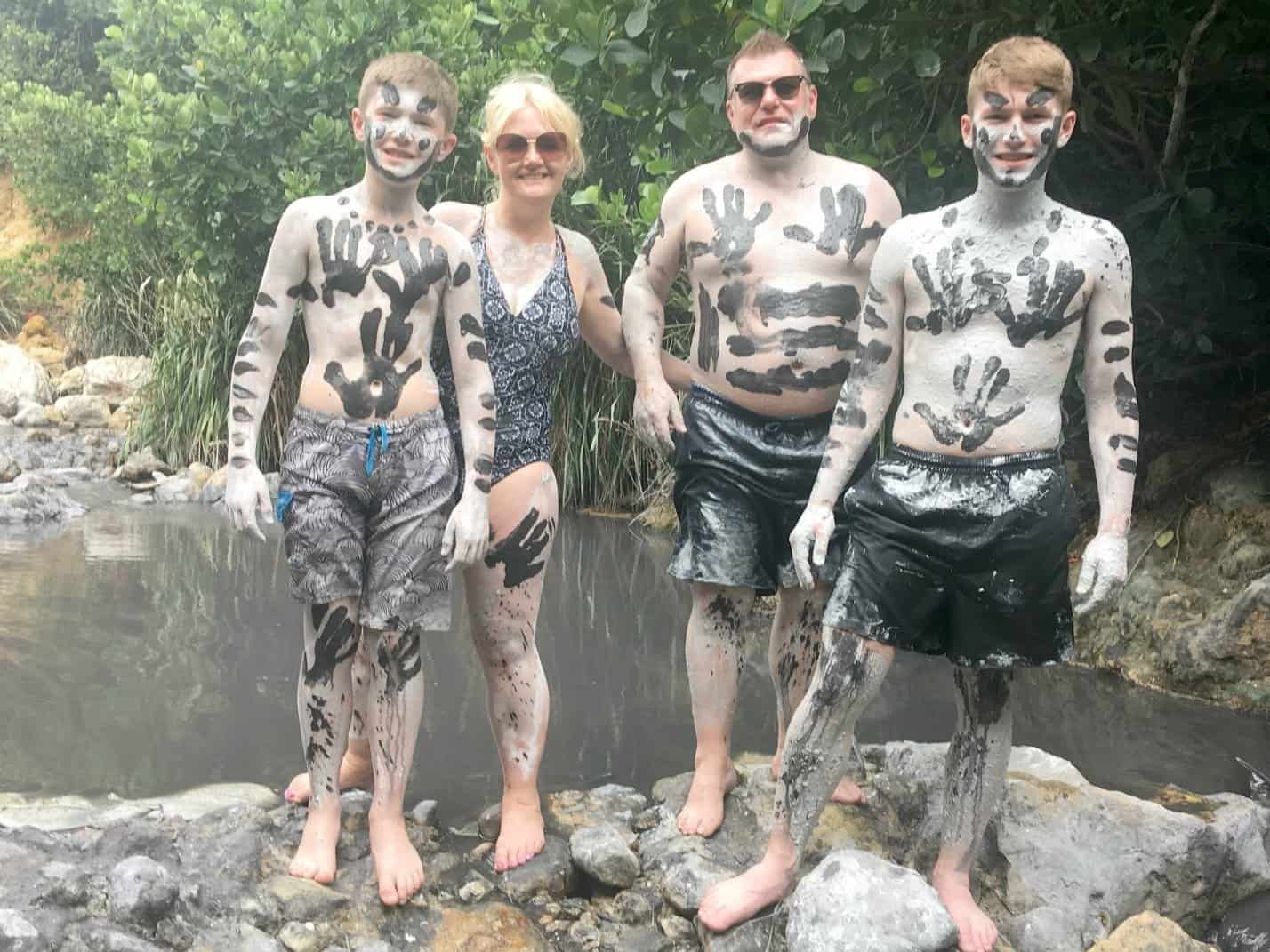 Mud Bath in the Volcano at St Lucia www.extraordinarychaos.com