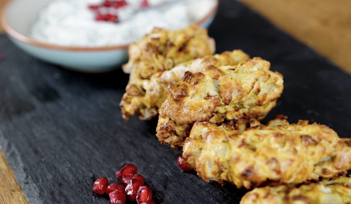 Air Fryer Onion Bhajis and easy quick recipe