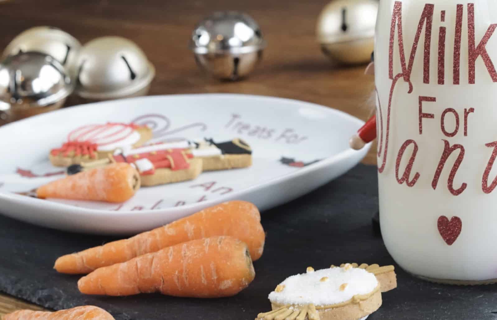 How To Make A Treats For Santa Plate And Bottle