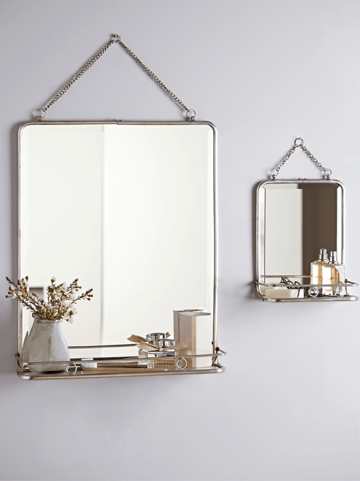 Using A Bathroom Mirror to create light