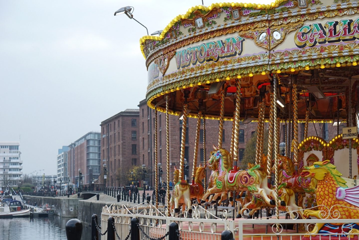 Carousel at Albert Docks Liverpool