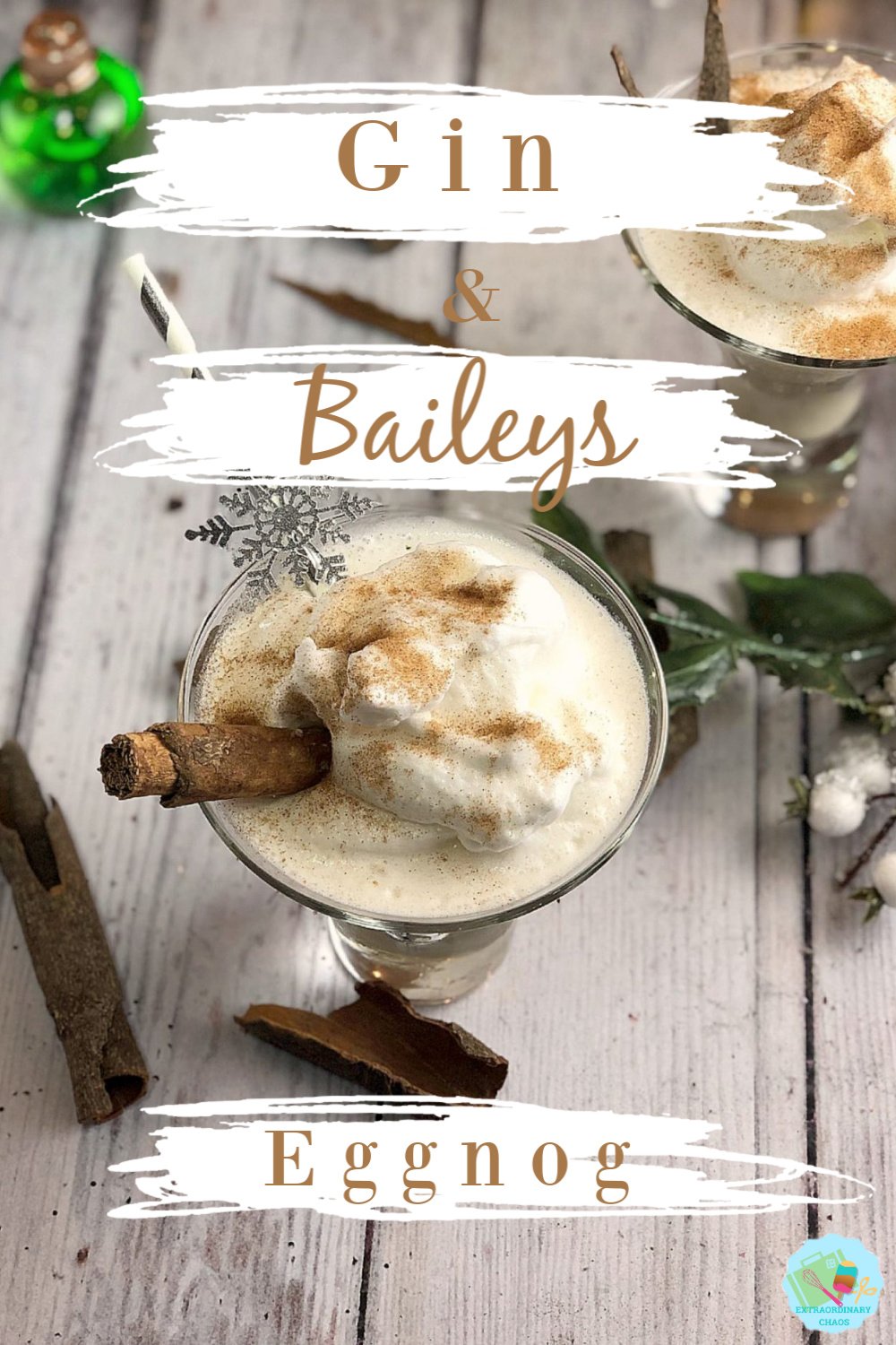 How to make a Gin and Baileys eggnog