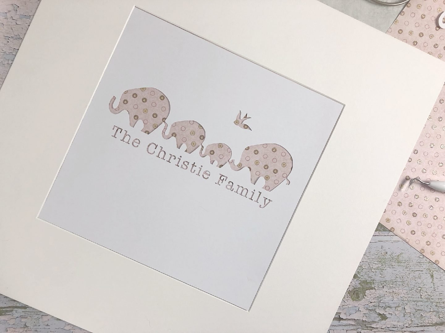 Family Paper cut With The Cricut Maker