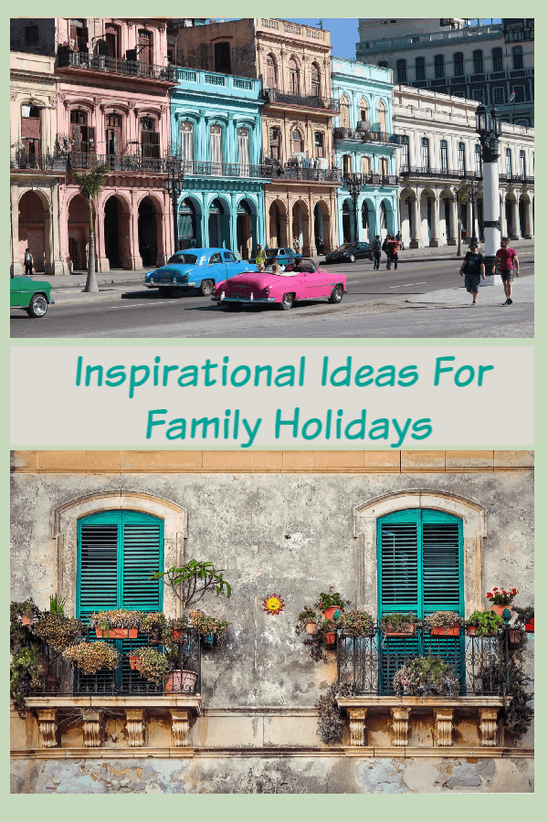 Ideas where to take your family on holiday including trips to London, family ski holidays and beaches