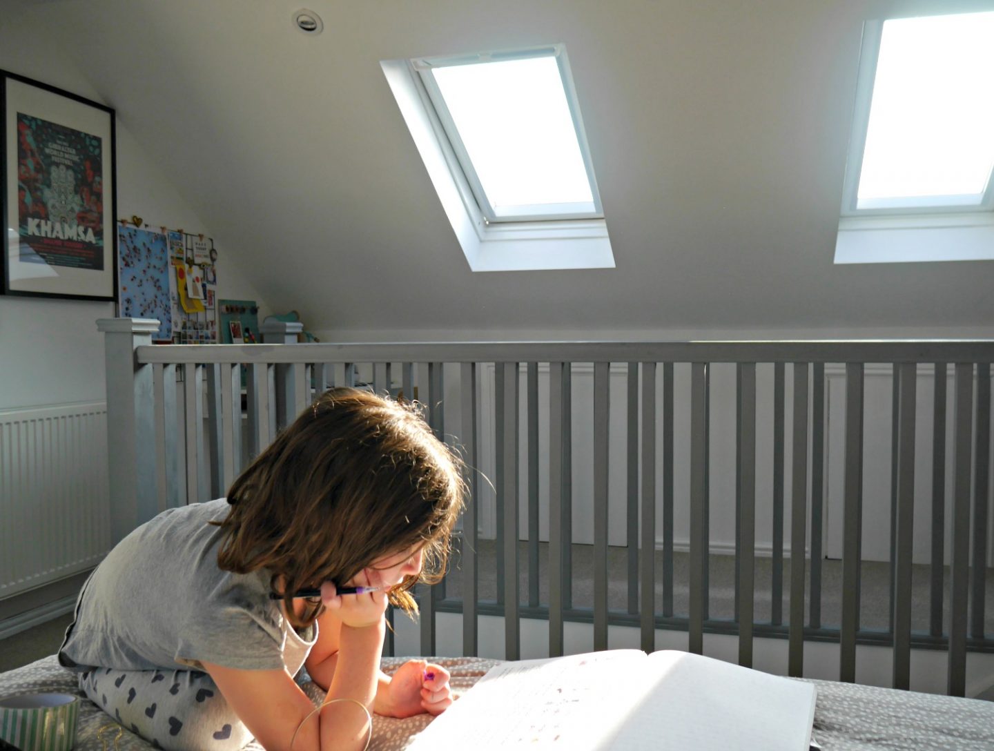 How to add a roof playroom and create light