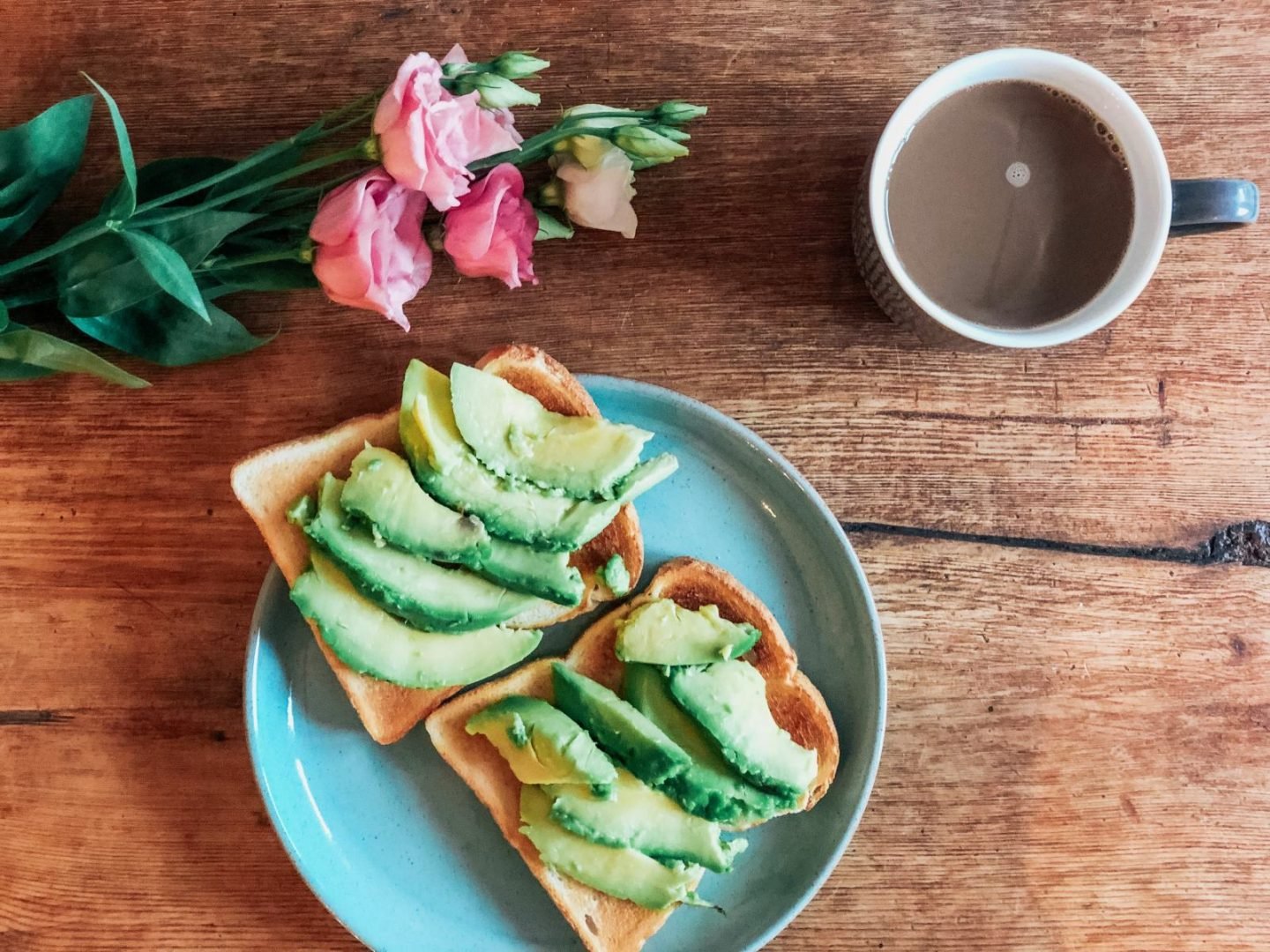 Avocado on toast for breakfast