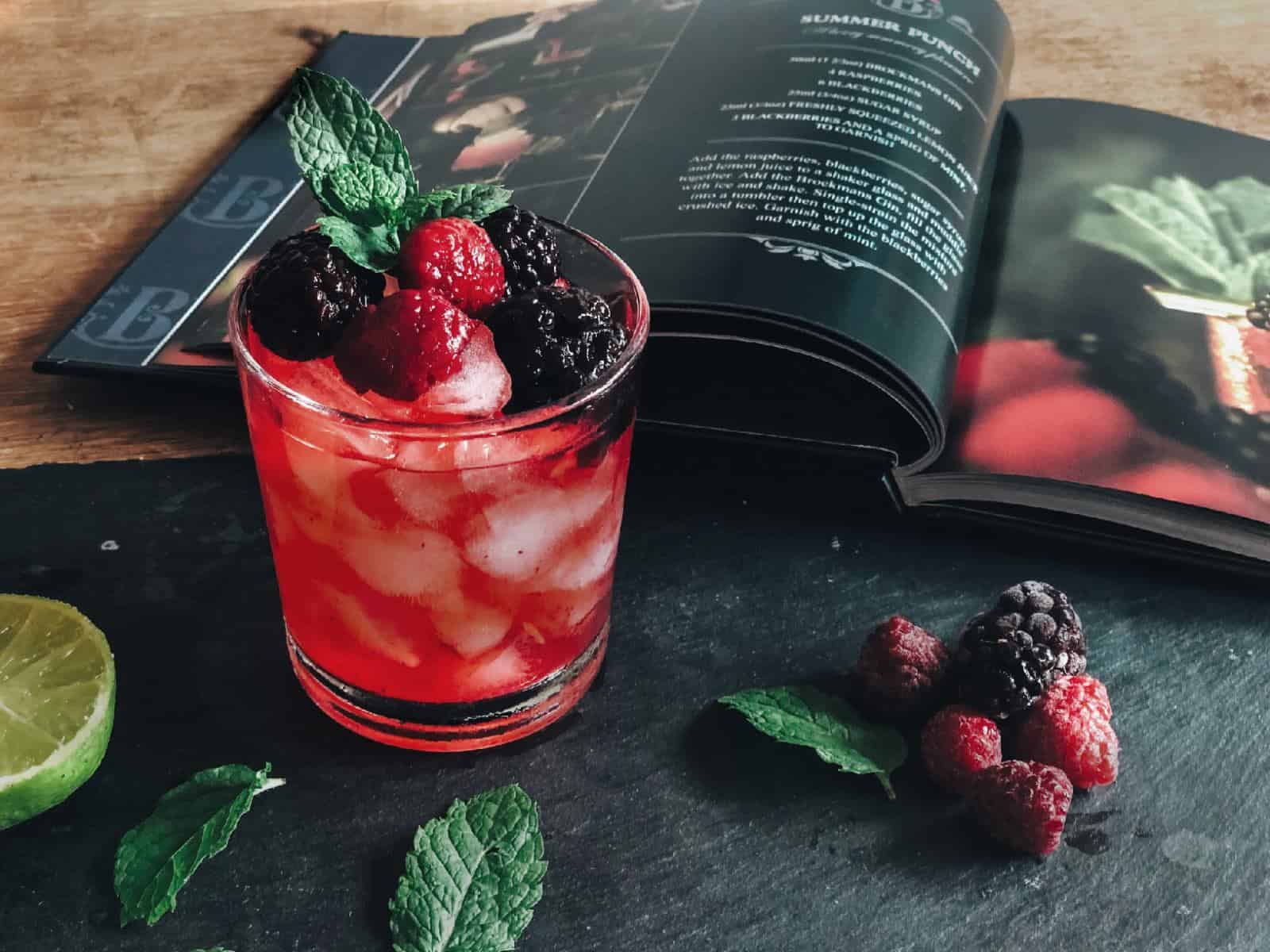 Brockmans Black Book of Gin Cocktails