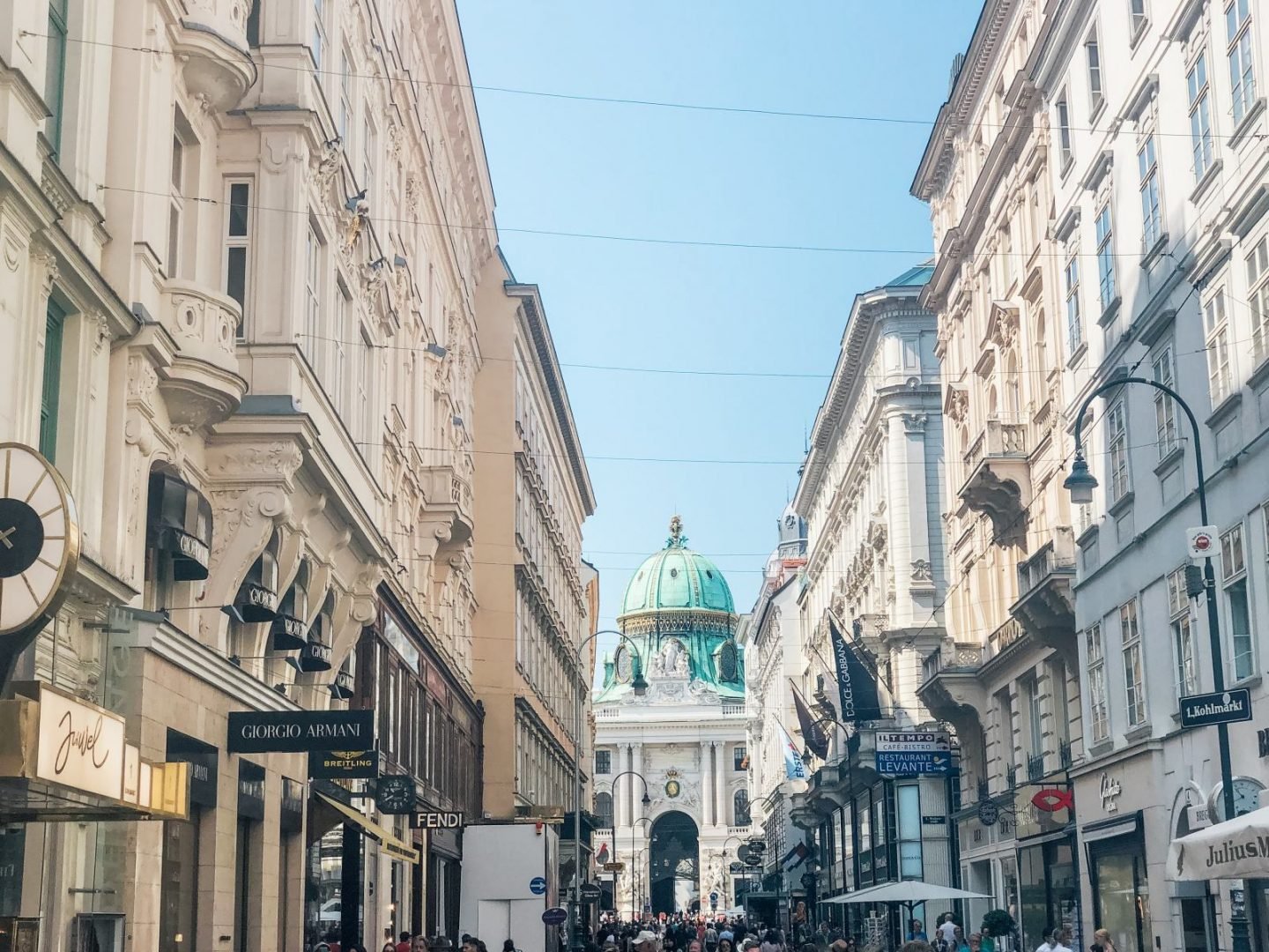 Wandering the streets of Vienna