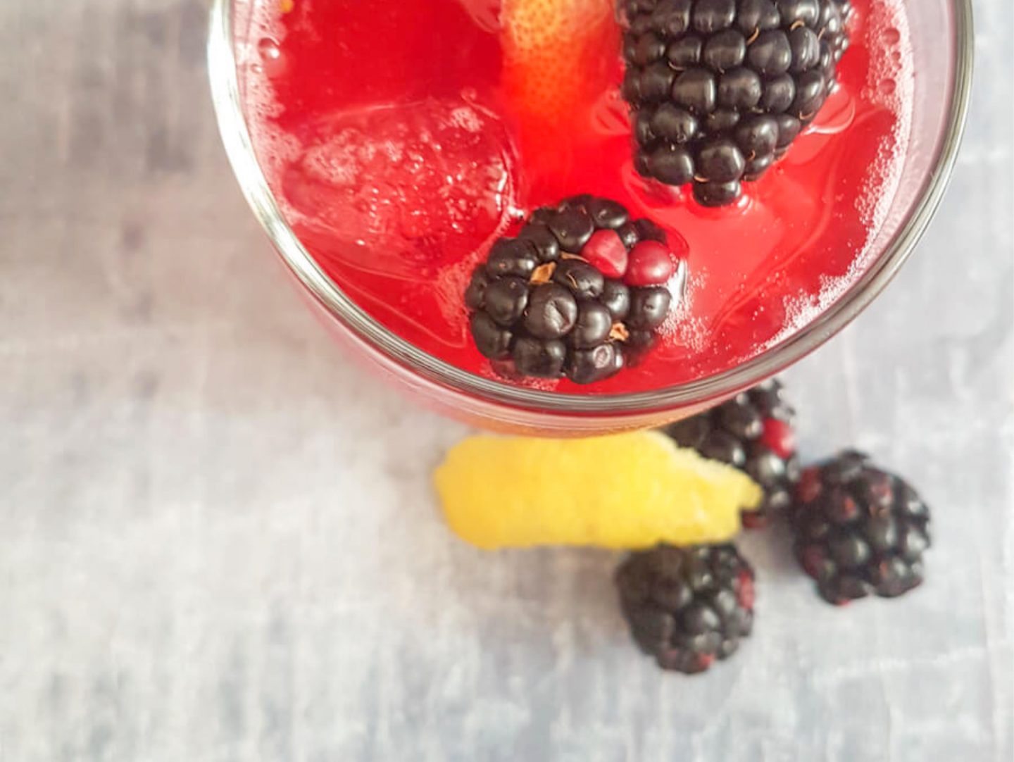 Blackberry Gin Sour Cocktail Recipe