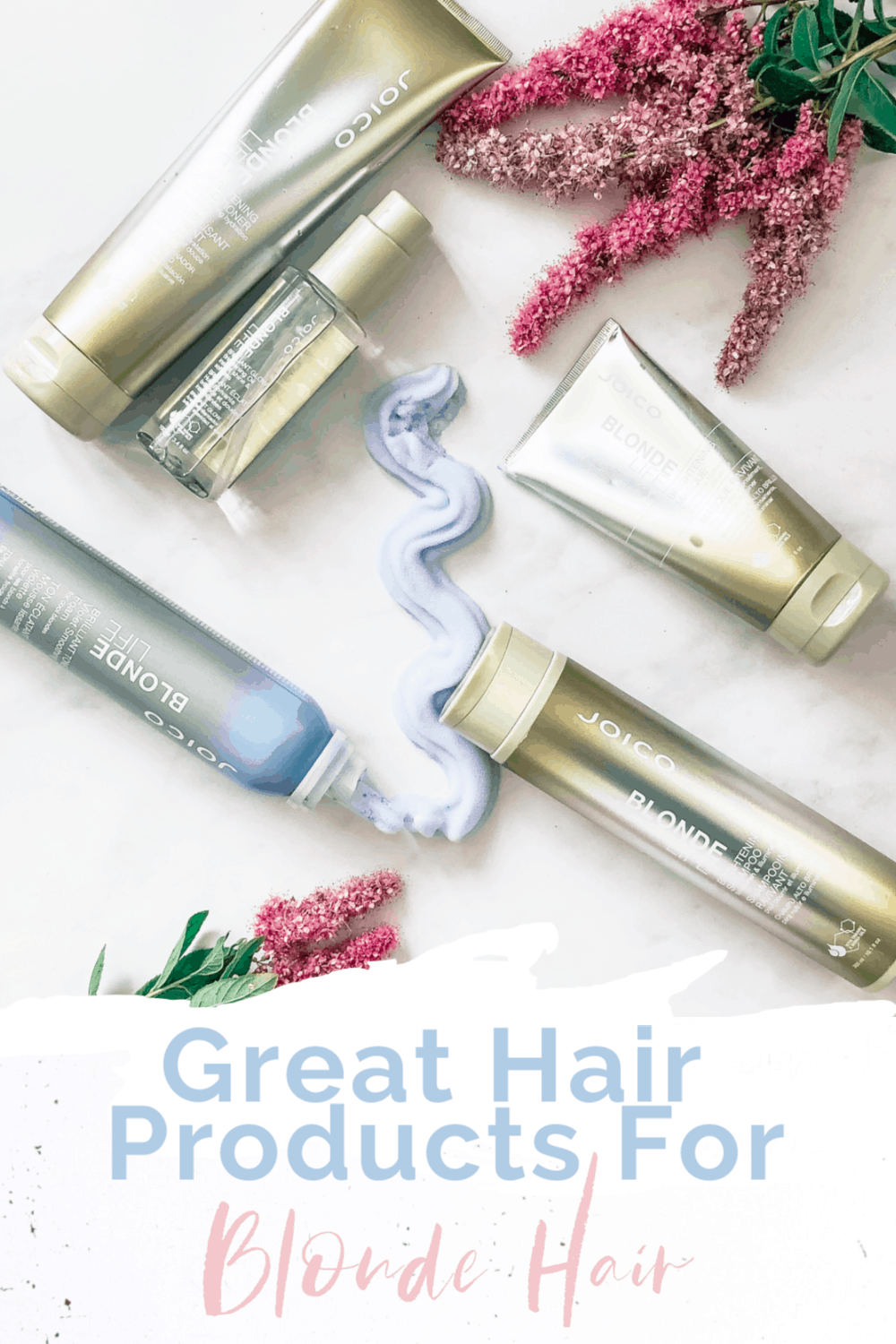 Gereat hair products for keeping hair blonde and healthy
