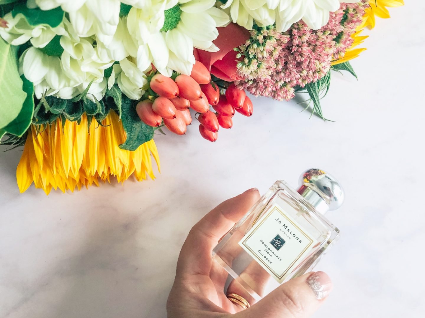 Flowers and Jo Malone