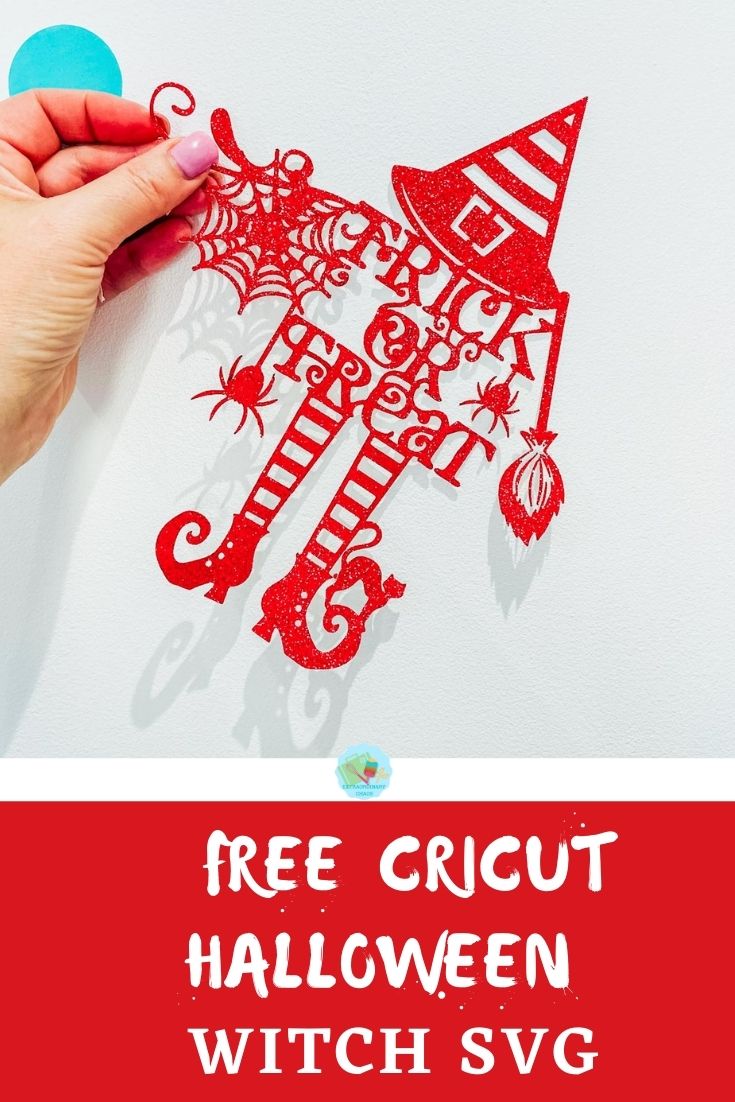 Free SVG Cricut Halloween Witch download for crafting and scrapbooking