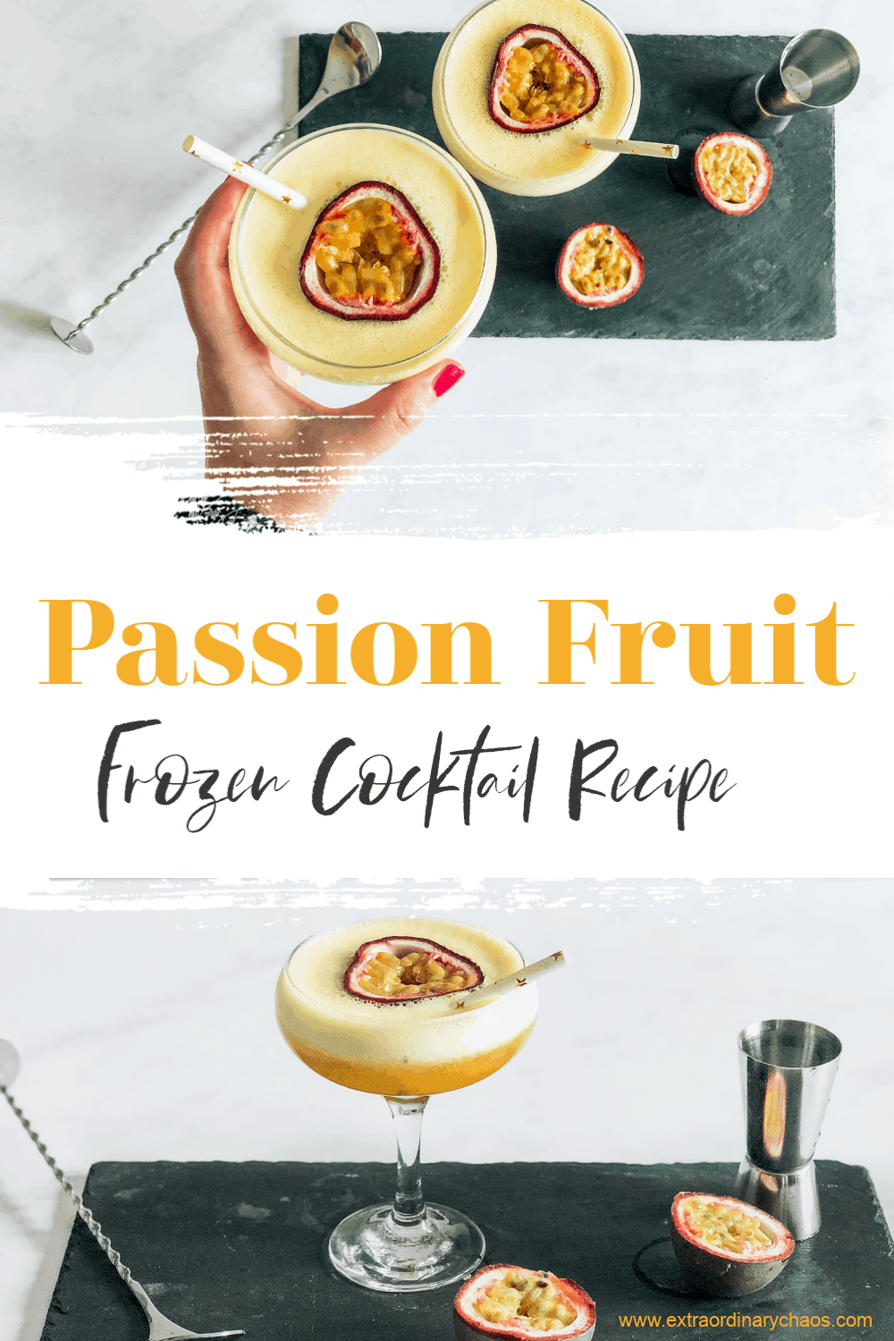 Frozen Passion Fruit Daquiri Recipe