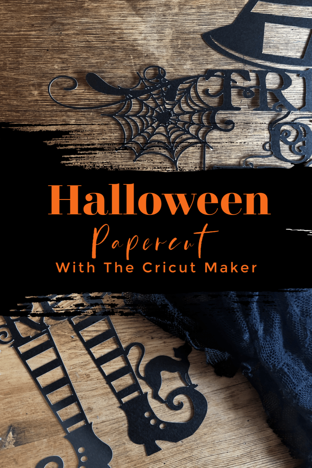 Halloween Papercut With The Cricut Maker