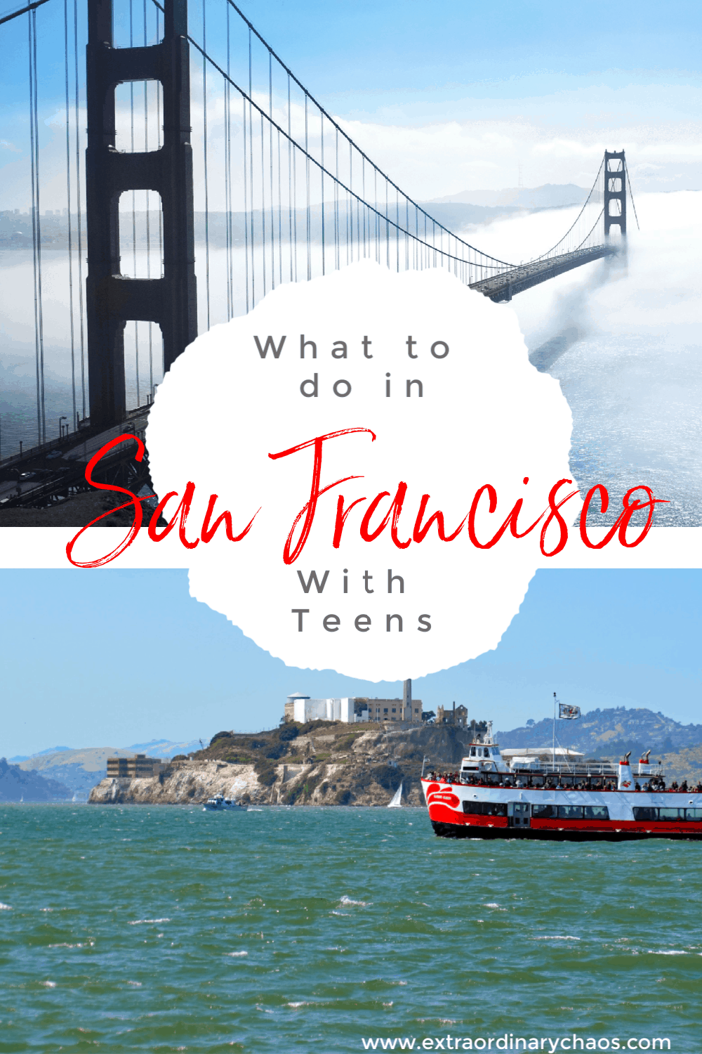 What to do in San Francisco with Teenagers