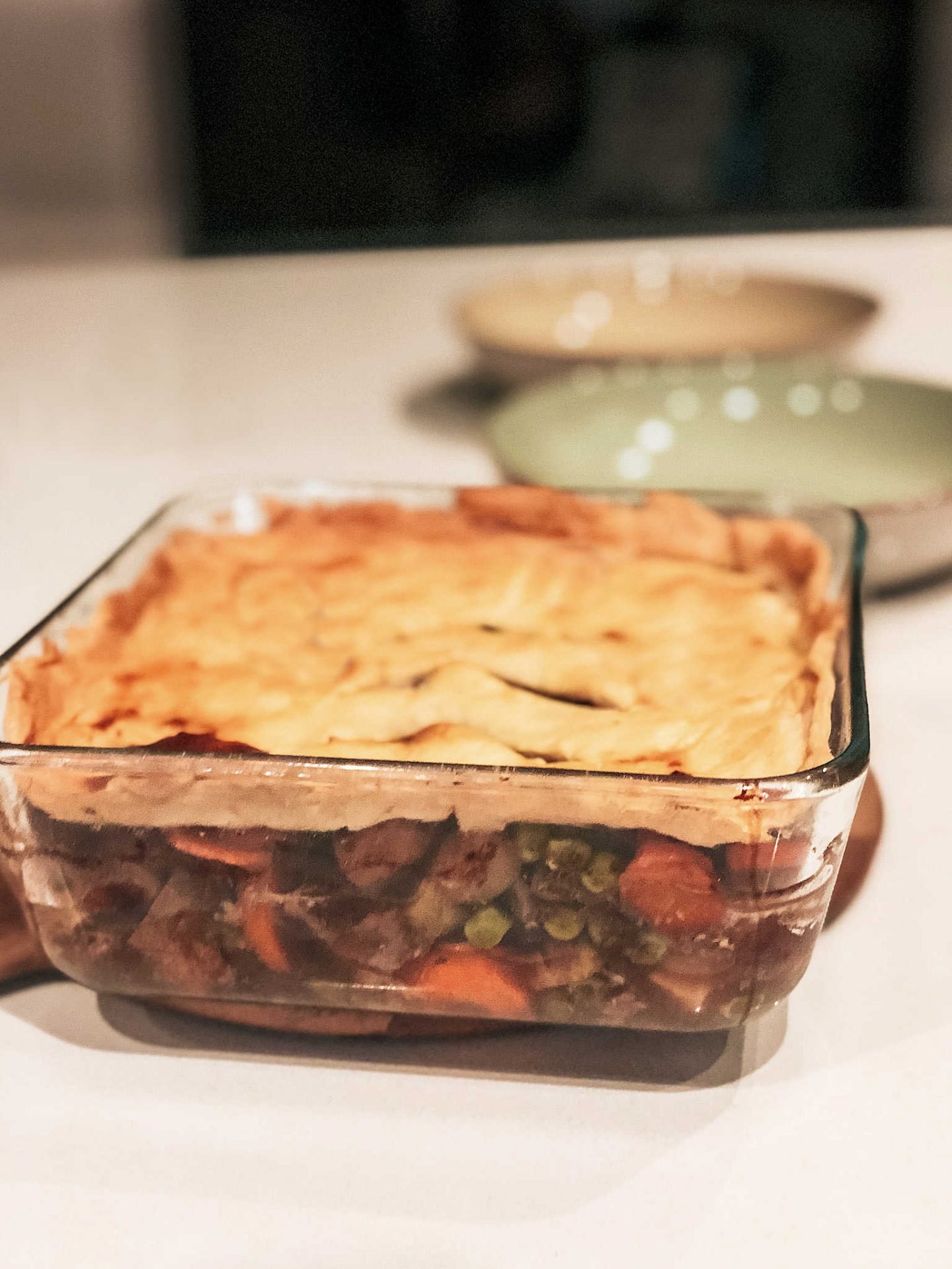 How to make a delicious hearty chicken leftovers pie.
