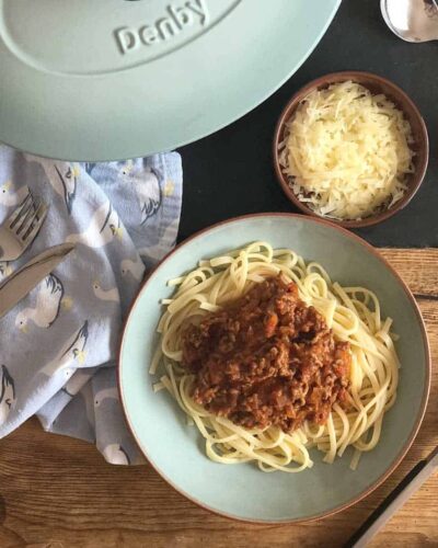Easy Slimming World Spaghetti Bolognese Recipe