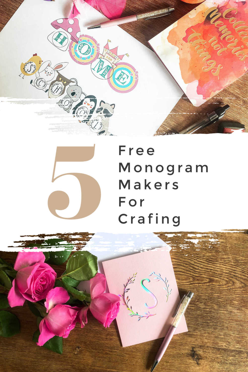 5 free monogram makers for crafting
