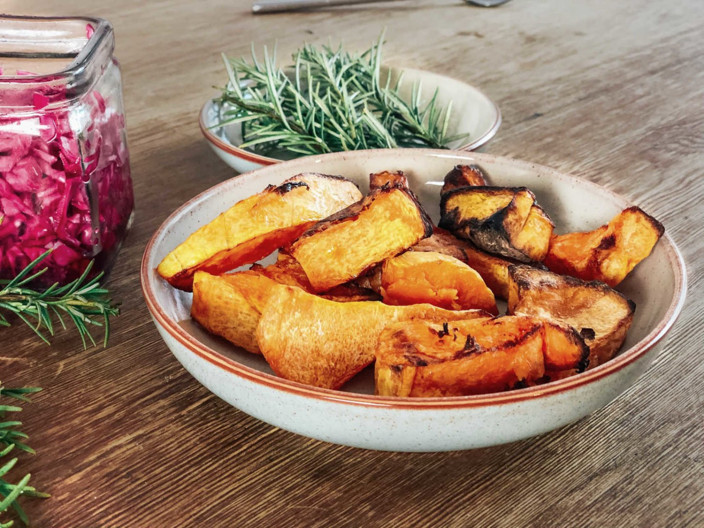 How to cook butternut squash for roast dinner