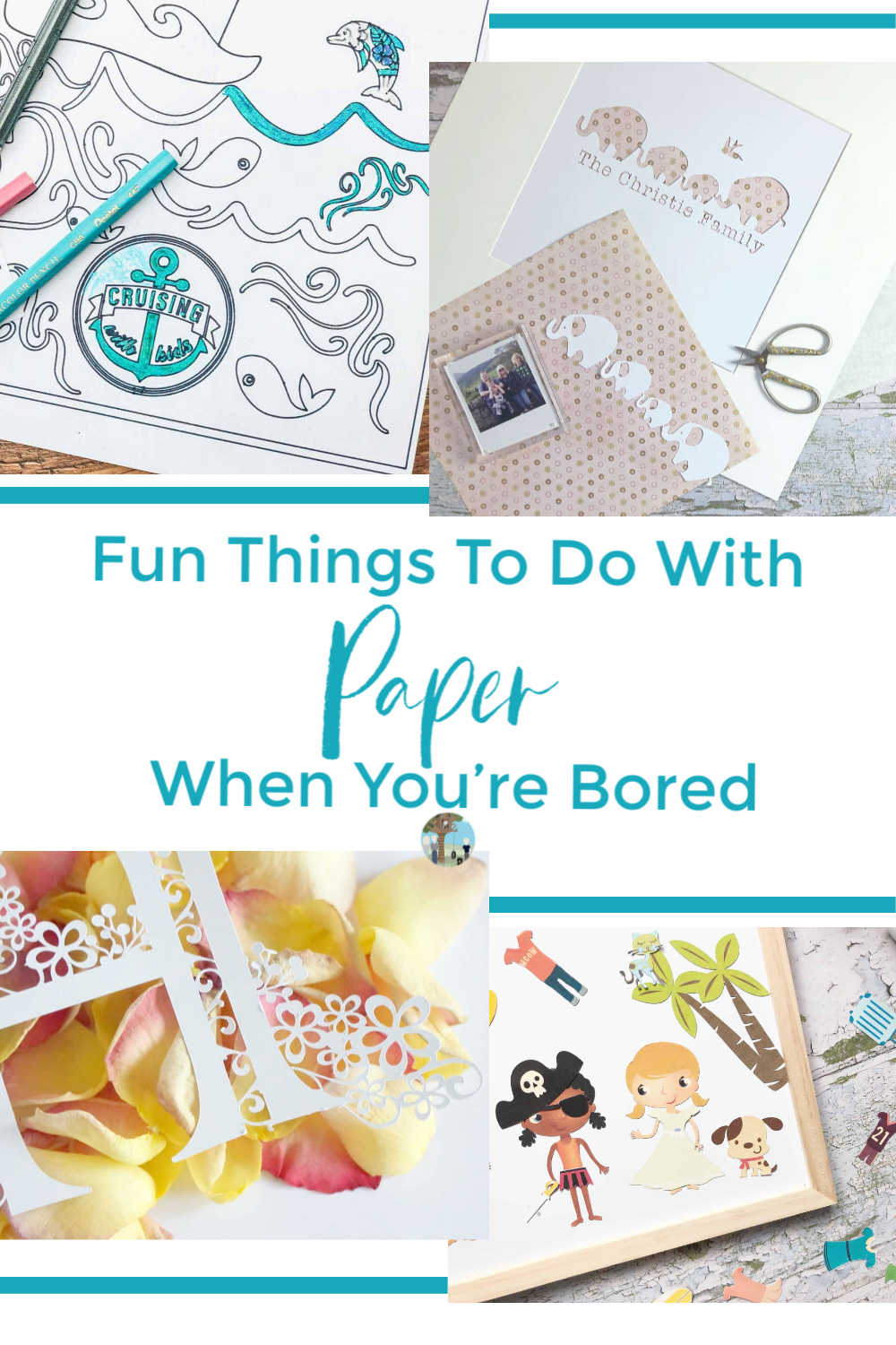 Fun Things To Do With Paper When You're Bored, great paper craft ideas for families, kids and teens