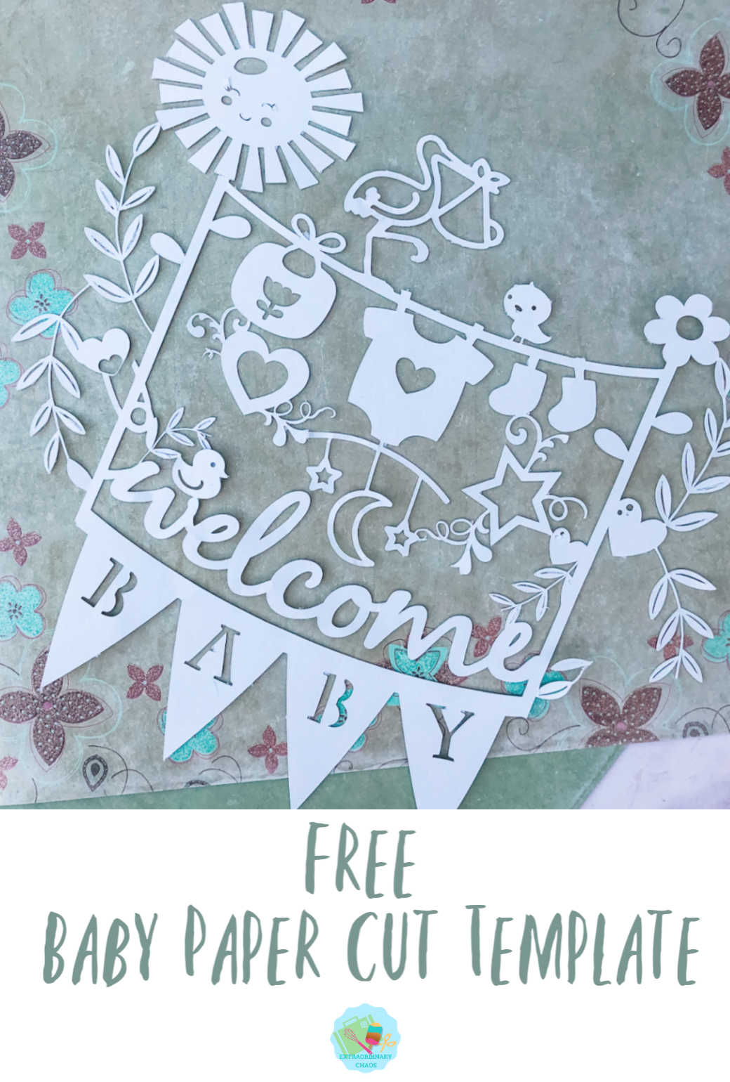 Free paper cut template for Cricut to make to sell or for gifts