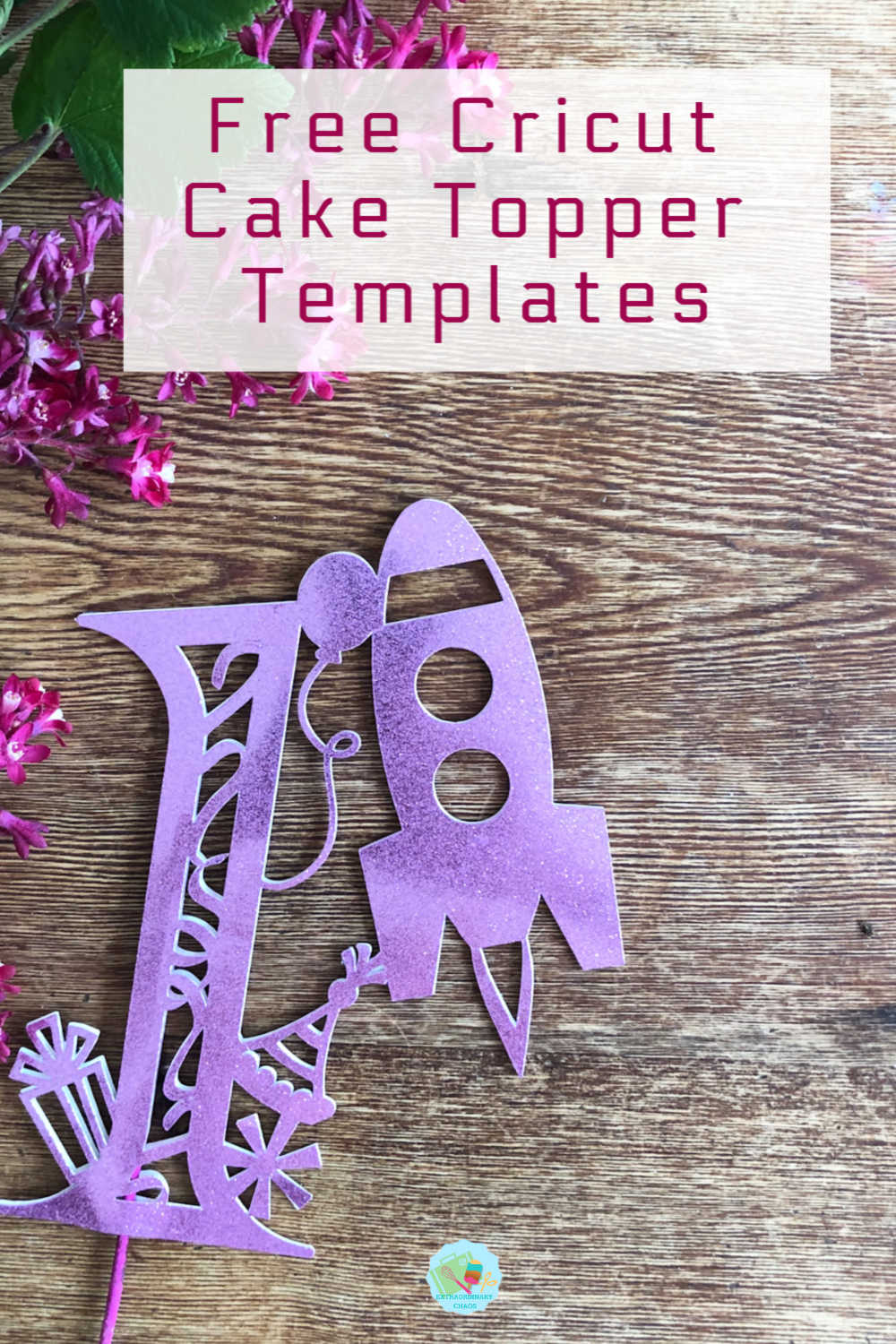 How to make paper cut cake toppers and free number templates -2