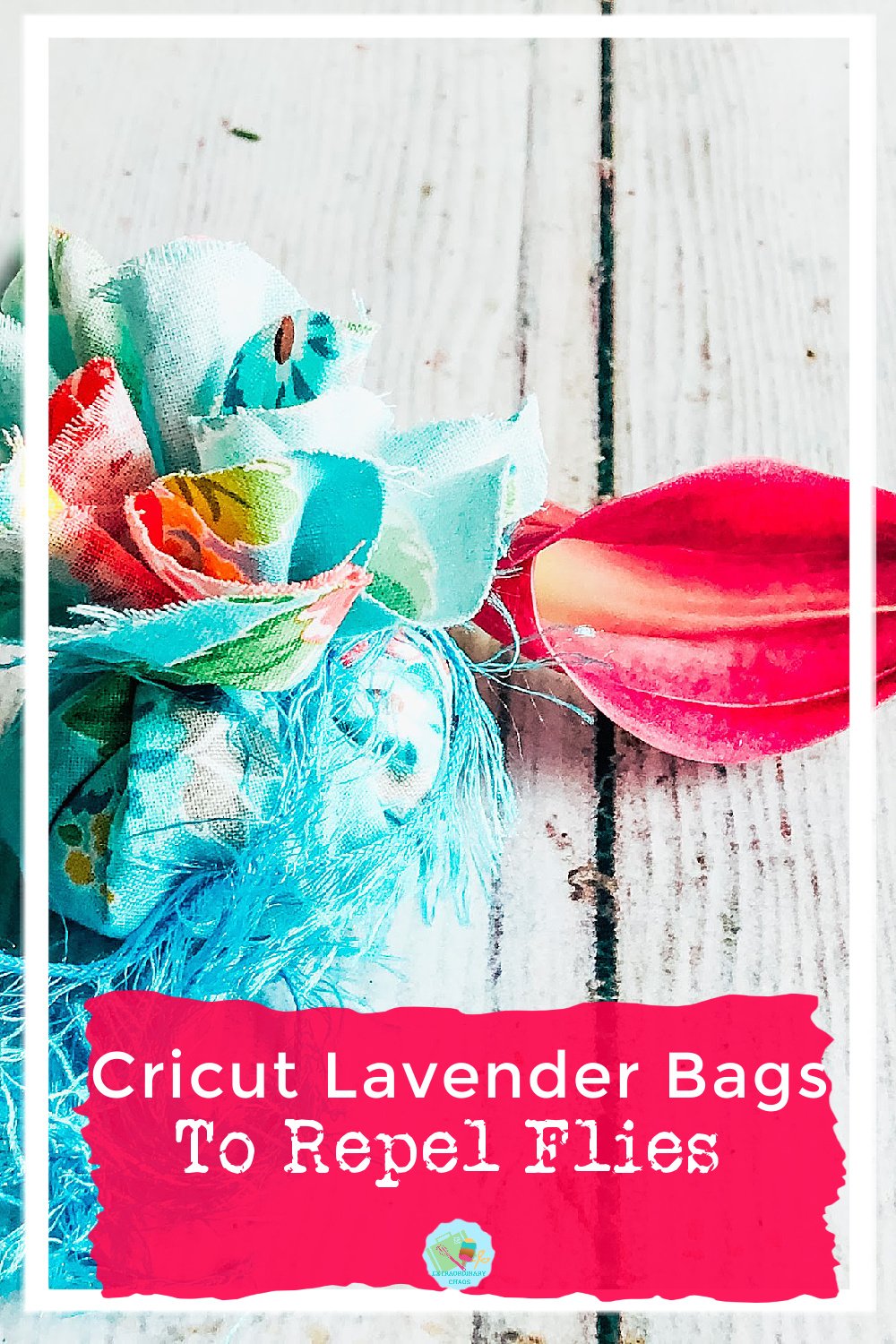 How to make Homemade Lavender Bags To Repel Flies with Cricut