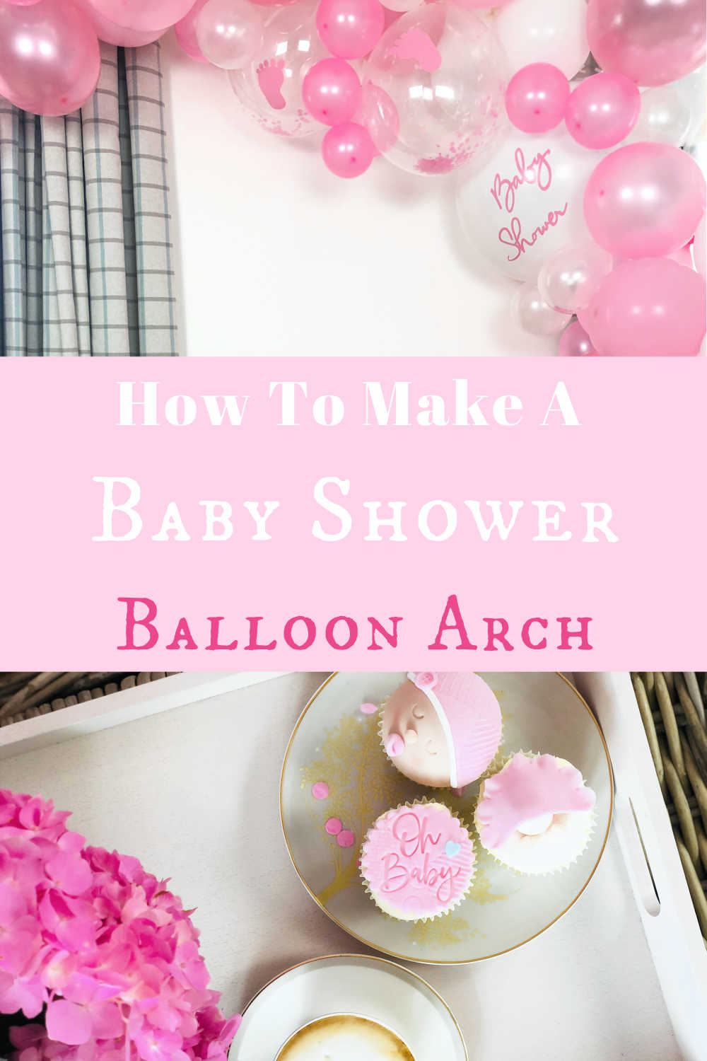 How to make a Baby Shower Balloon Arch