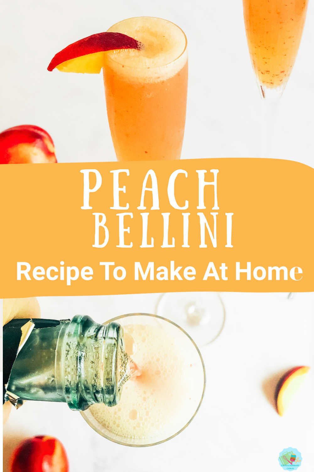 How to make a peach Bellini -3
