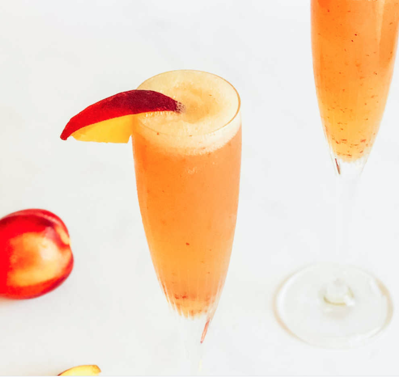 How to make a peach Bellini Cocktail