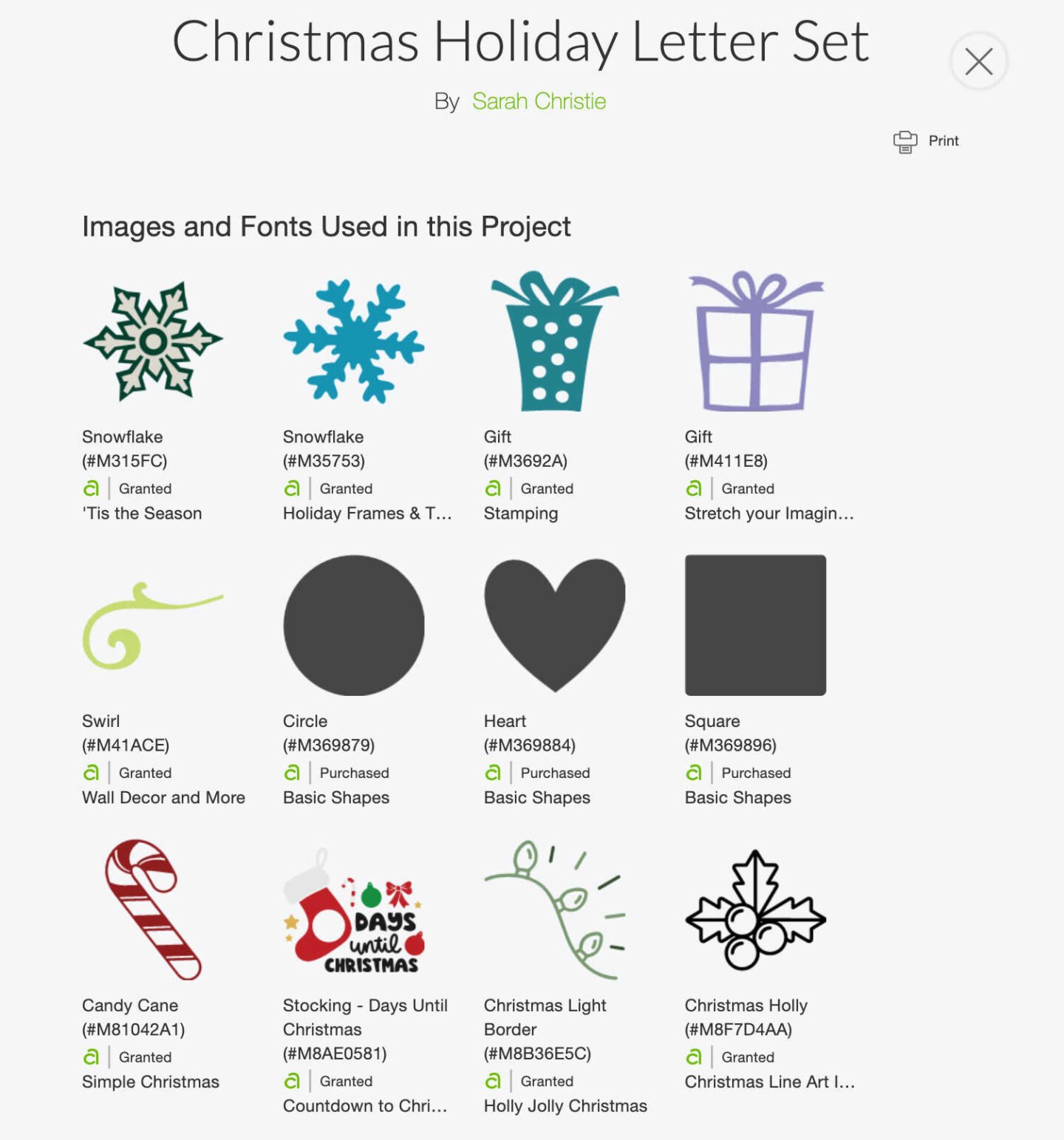Free Cricut Christmas Holiday Alphabet Letters For Paper And Vinyl